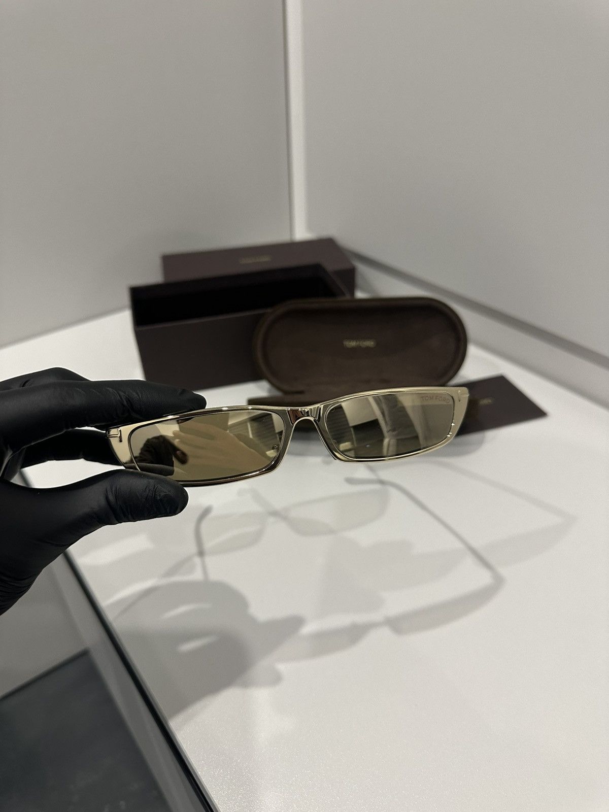 Tom Ford Tom Ford everett TF 1059 gold iconic sunglasses Size ONE SIZE - 12 Thumbnail