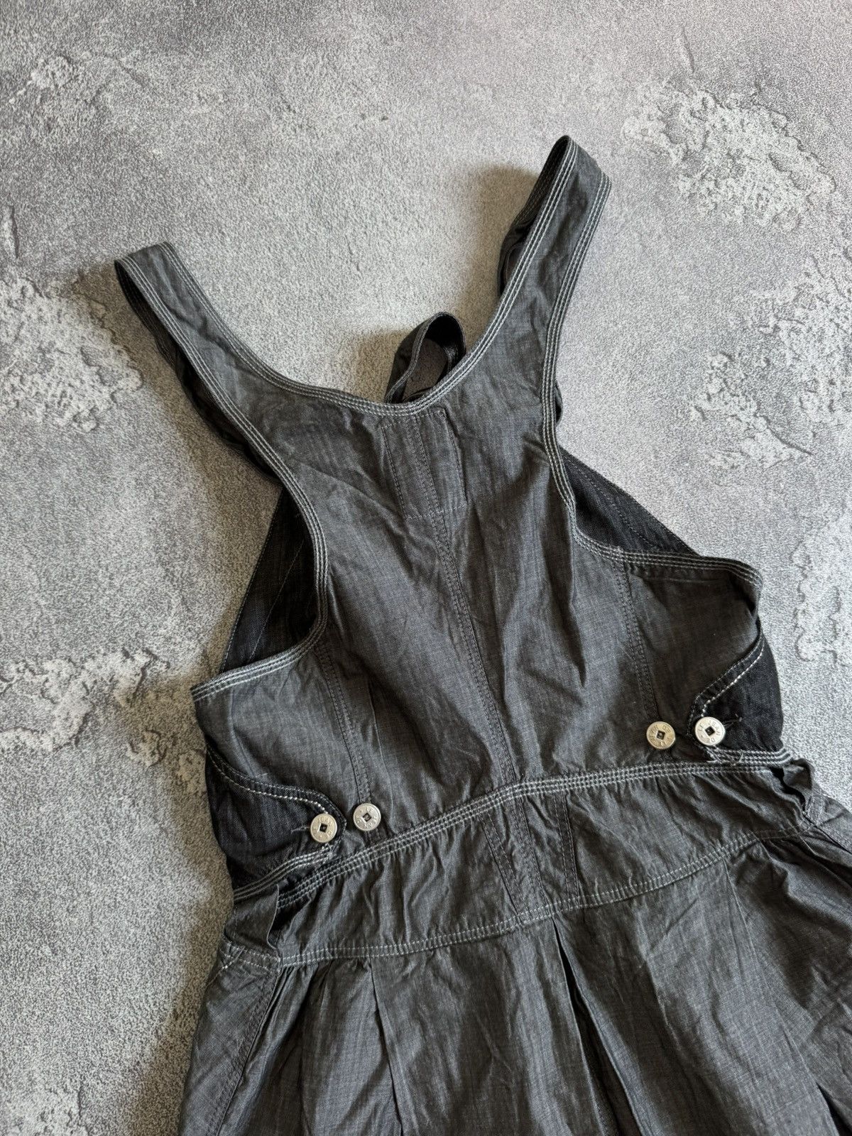 Designer × Marithe + Francois Girbaud Marithe Francois Girbaud D34/USA26 Avantgarde dress bondage Size M / US 6-8 / IT 42-44 - 18 Thumbnail