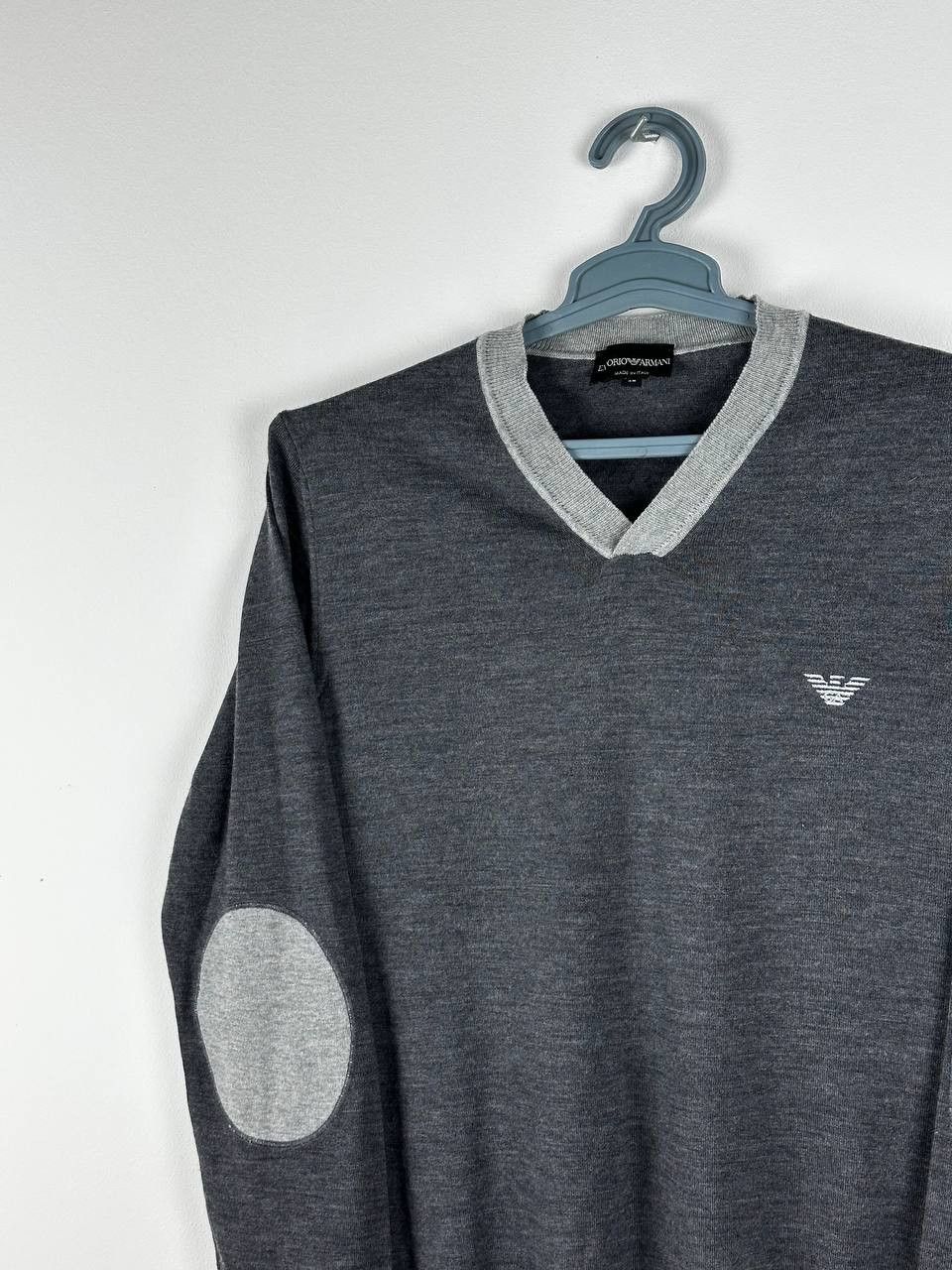 Emporio Armani Mens Jumper Sweater Pullover Wool Emporio Armani Jeans Size US M / EU 48-50 / 2 - 2 Thumbnail