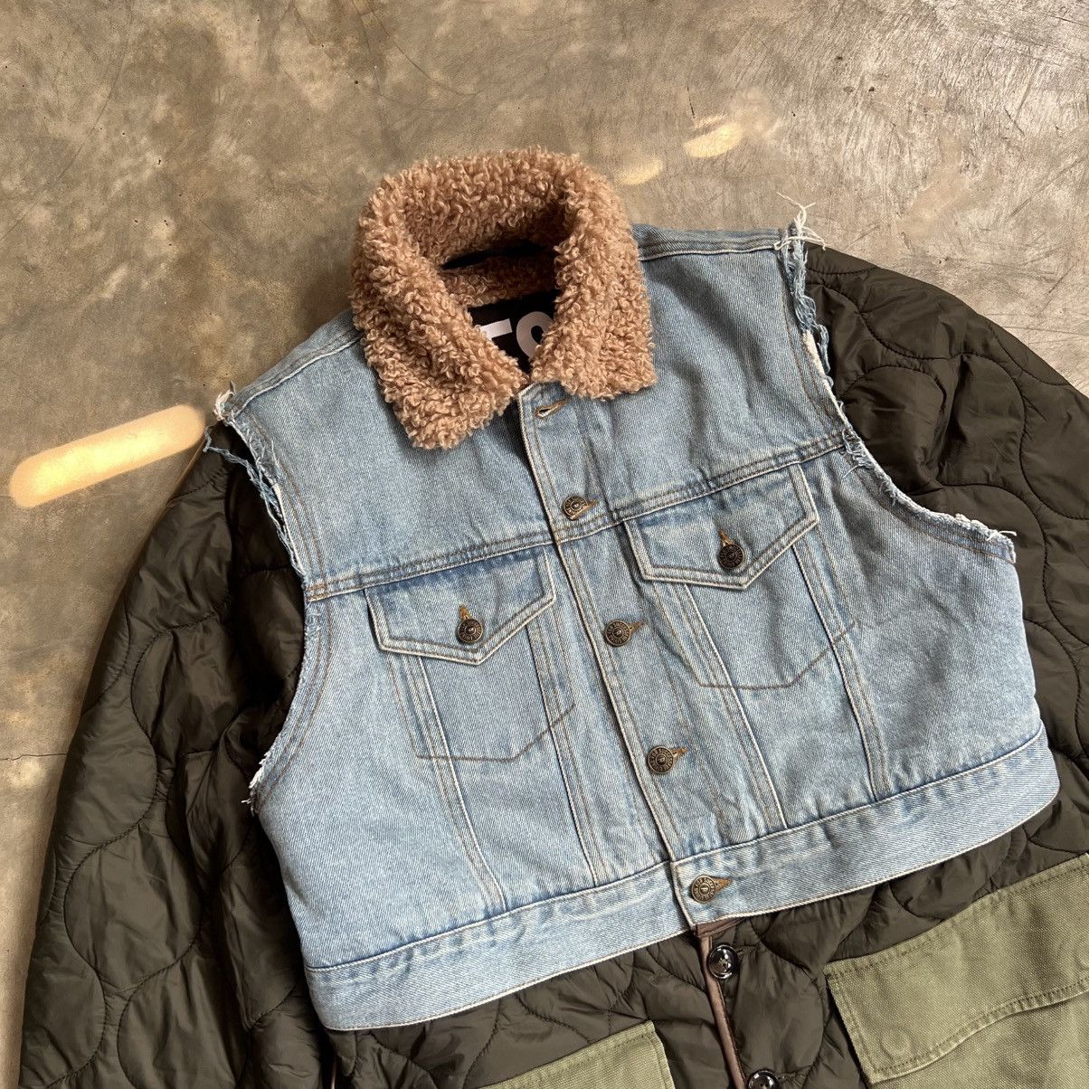Diesel Diesel Hybrid Parka Mix Denim Jacket Size US L / EU 52-54 / 3 - 3 Thumbnail