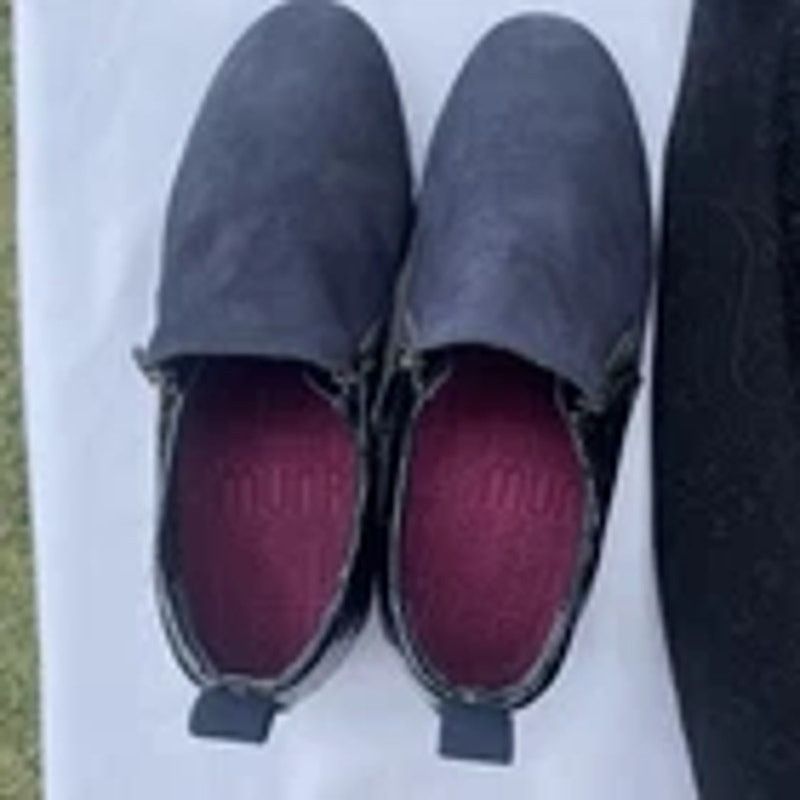 Other Munro Womens Barb Patent Leather/Suede Slip On Loafers Shoes Size US 7 / IT 37 - 1 Thumbnail