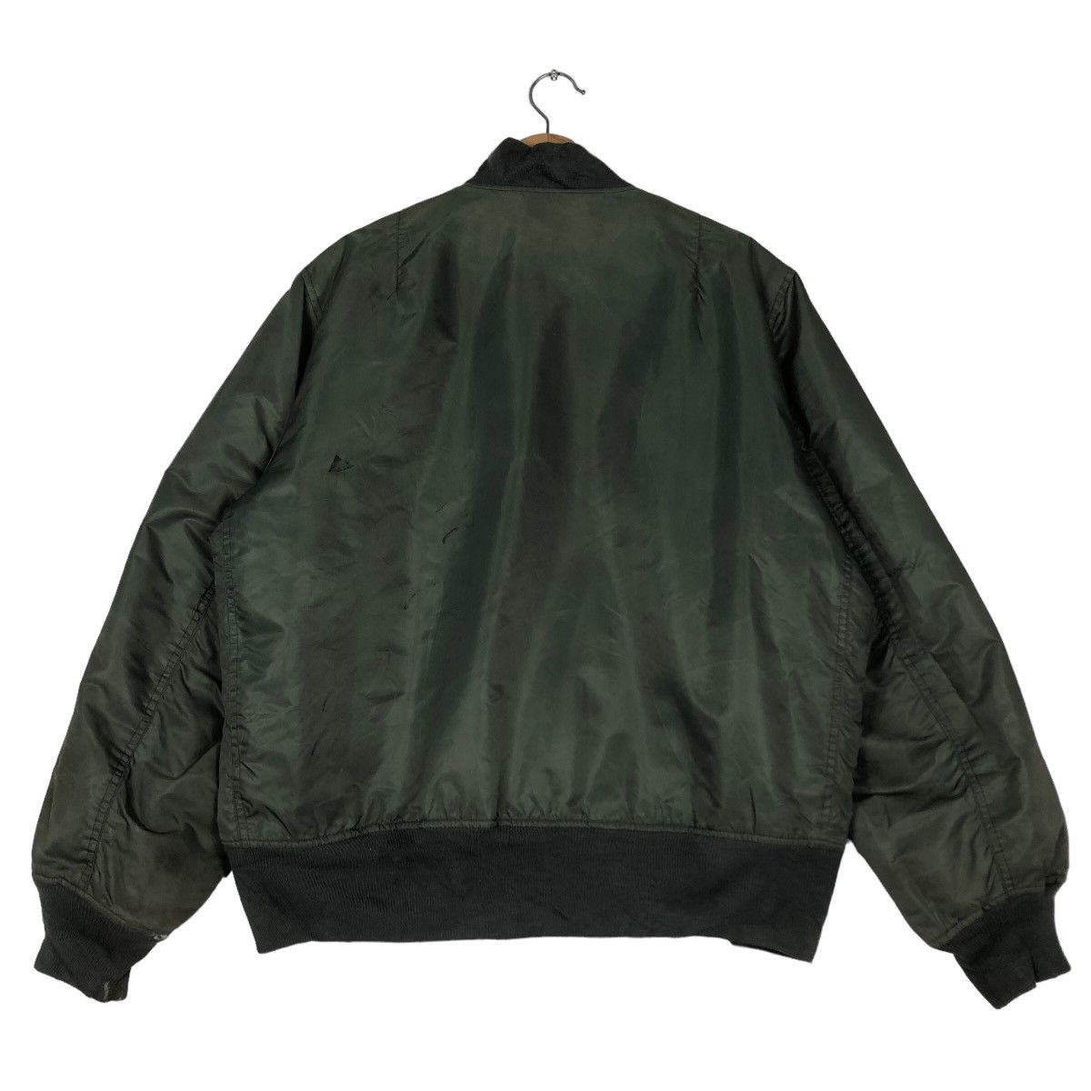 Japanese Brand 🔥Vtg Reversible Bomber Jacket Military Design Issey Miyake Size US M / EU 48-50 / 2 - 8 Thumbnail