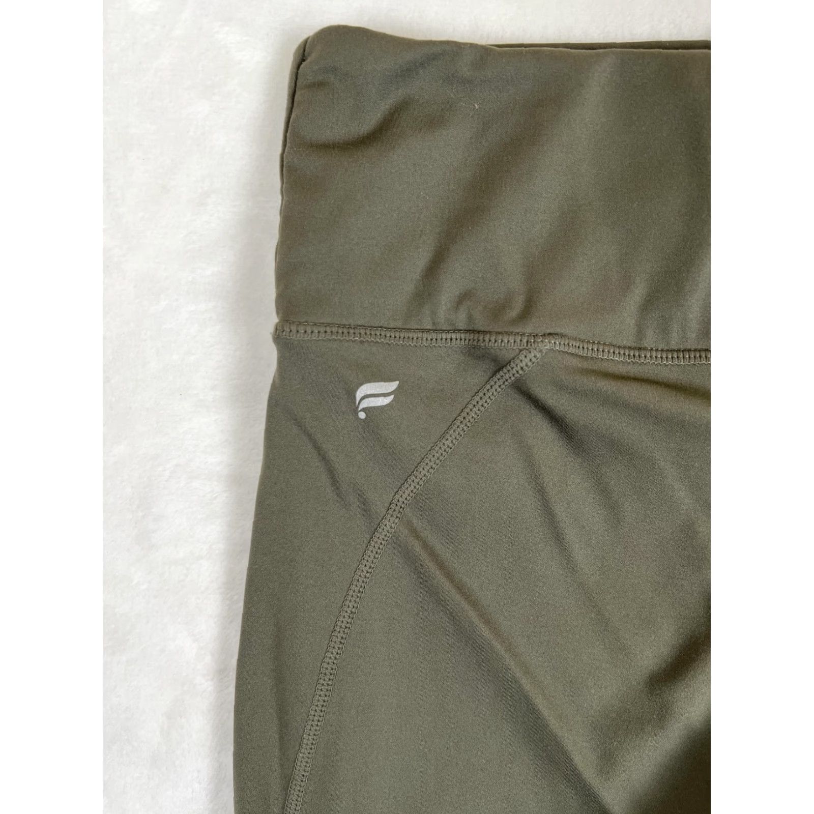Fabletics Fabletics Leggings Womens Small Green Motion365 High Waisted Athletic Yoga Pants Size 28" / US 6 / IT 42 - 3 Thumbnail