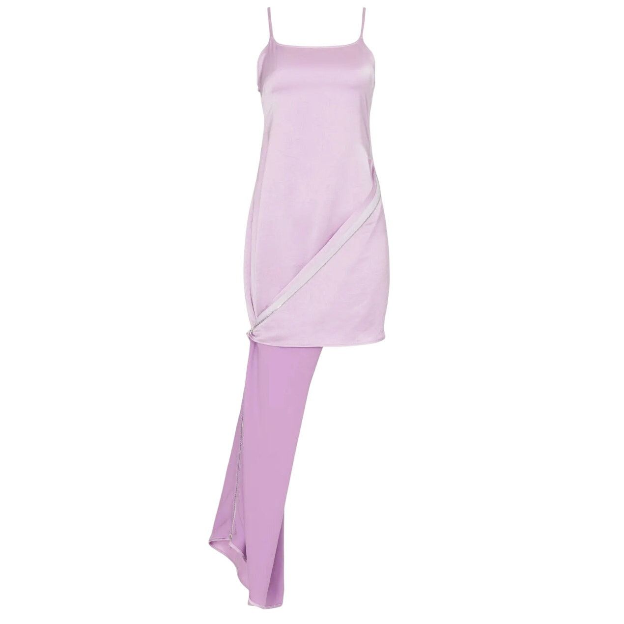 JW Anderson J.W. Anderson Zip Detail Dress in Lilac, Size US 0 Size XS / US 0-2 / IT 36-38 - 1 Thumbnail