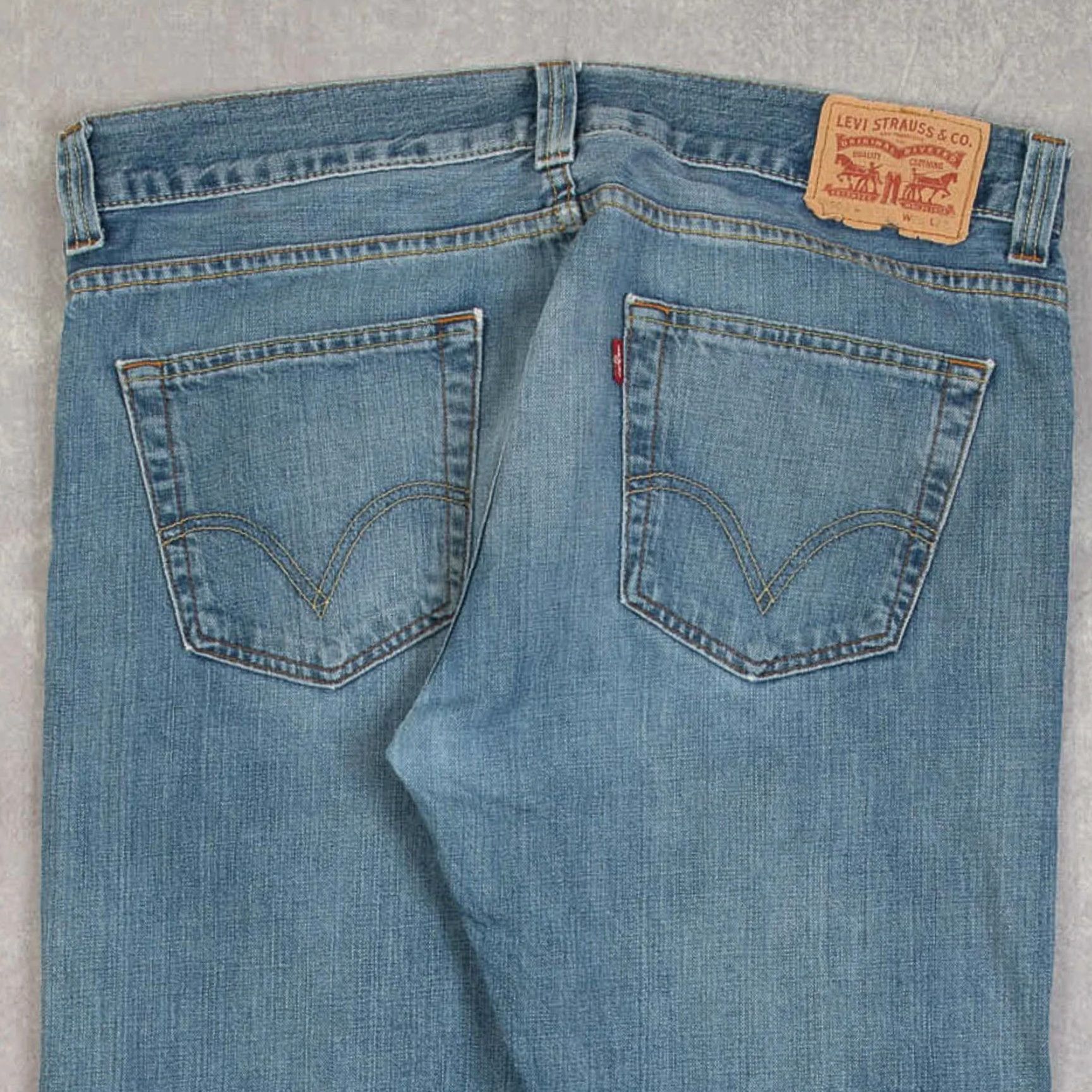 Levi's VINTAGE Levi's 505 Jeans Men Denim Blue Regular Straight W38 L30/32 Size US 38 / EU 54 - 4 Thumbnail