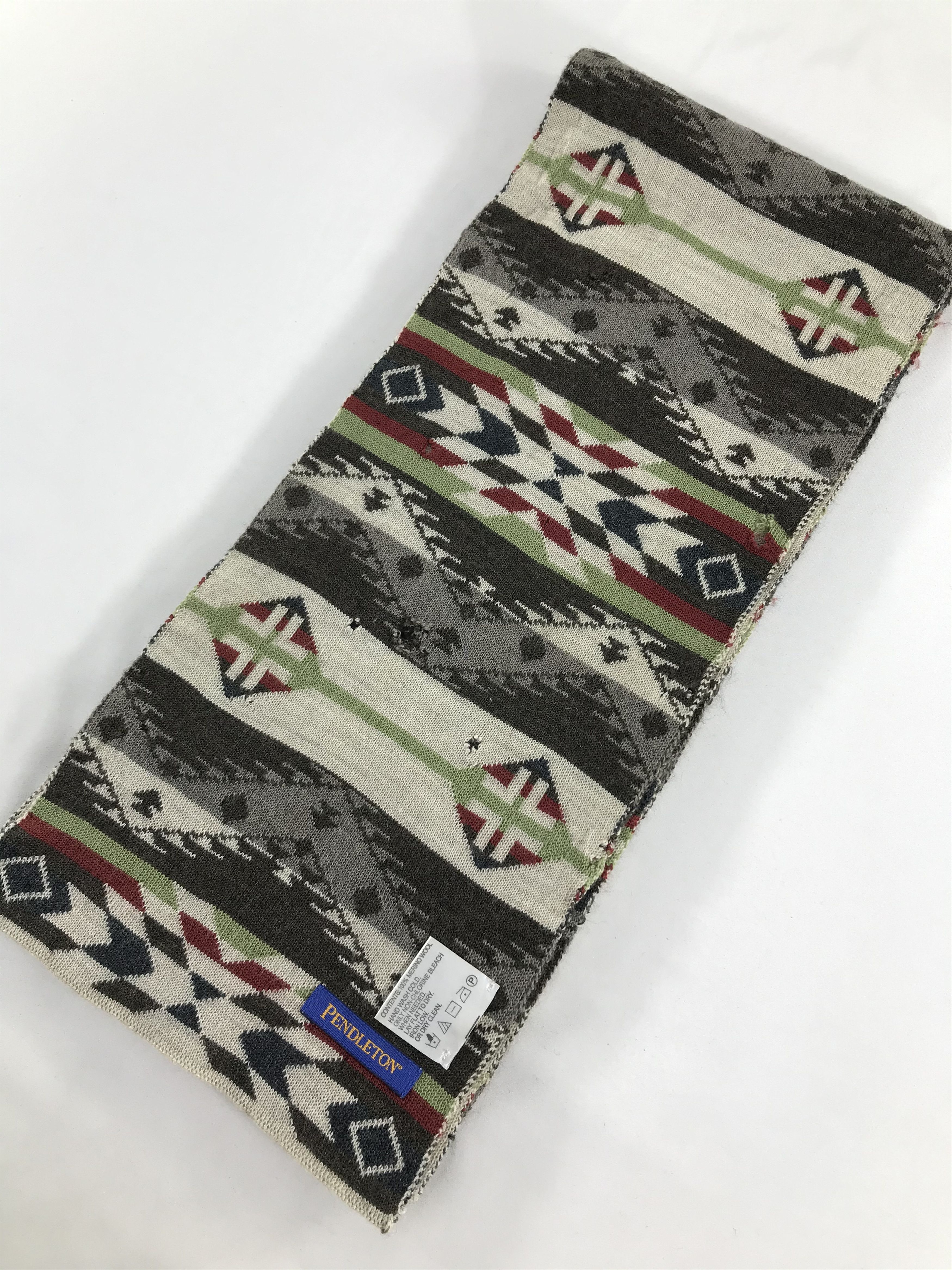 Pendleton Pendleton Navajo Wool Scarf Muffler Neck Warmer V460 Size ONE SIZE - 3 Thumbnail