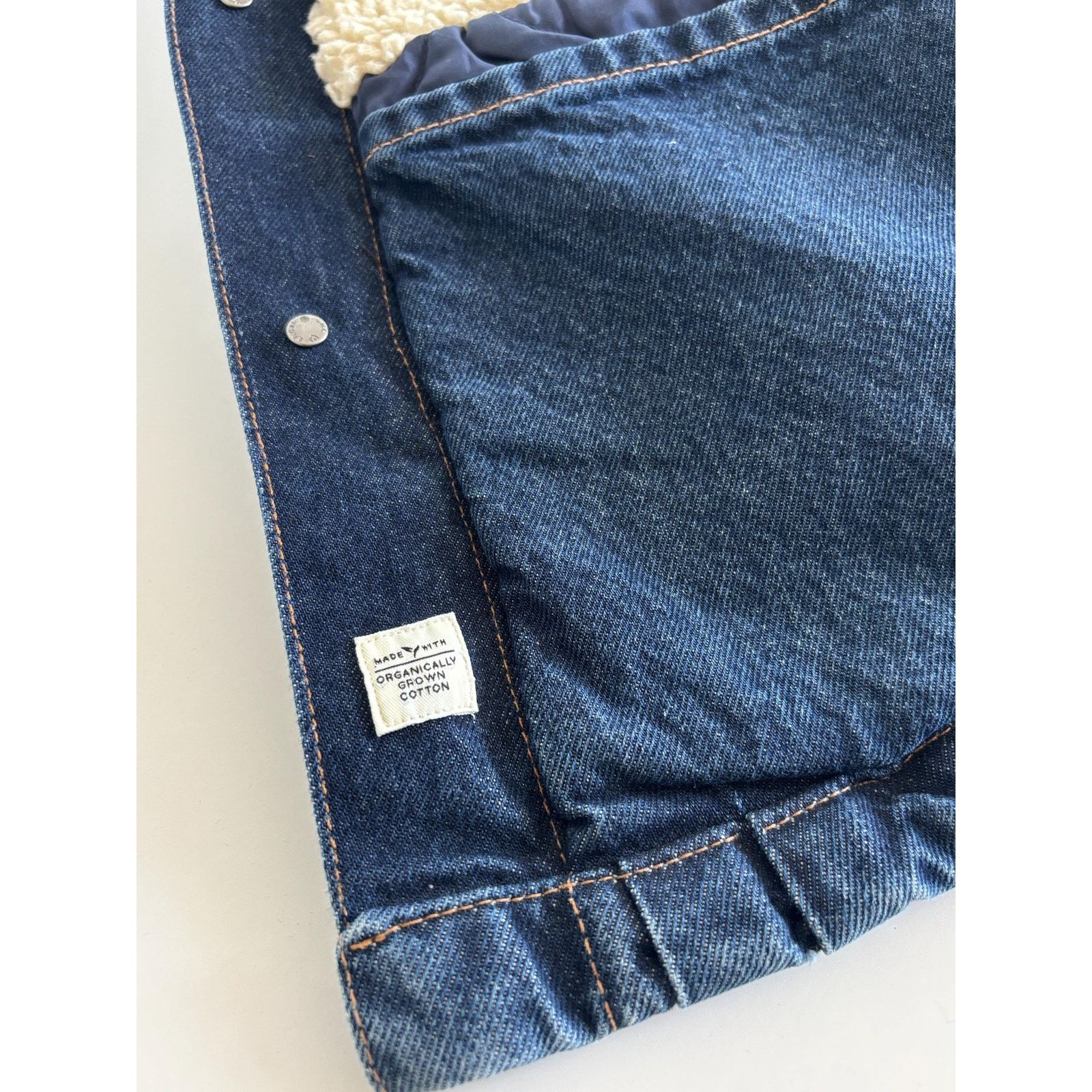 Levi's × Levi's Made & Crafted × Levi's Vintage Clothing Levi’s Made & Crafted Sherpa Lined Long Denim Coat Size US XS / EU 42 / 0 - 6 Thumbnail