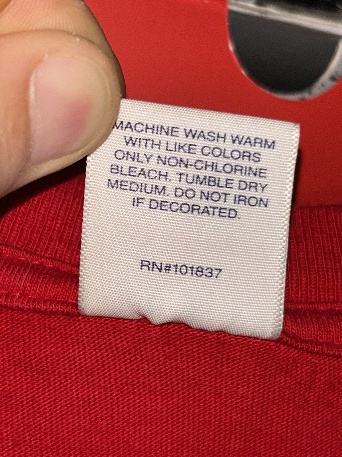 Supreme Supreme Gonz Heads Tee Red FW17 size Large Size US L / EU 52-54 / 3 - 4 Thumbnail