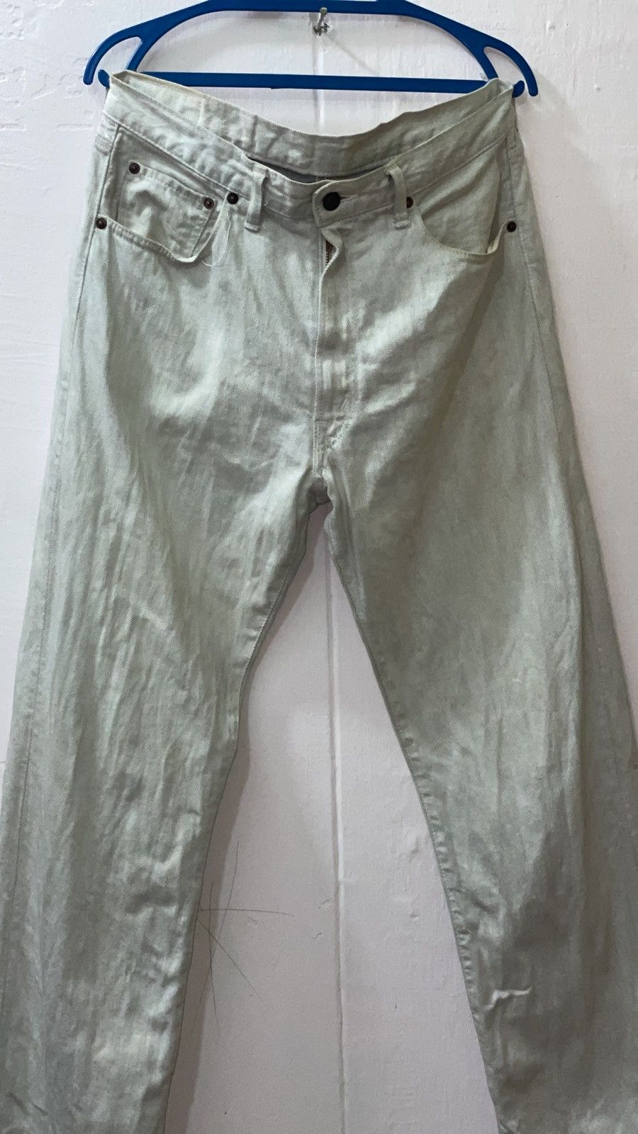 Japanese Brand Blue way denim jeans Size US 33 - 1 Thumbnail