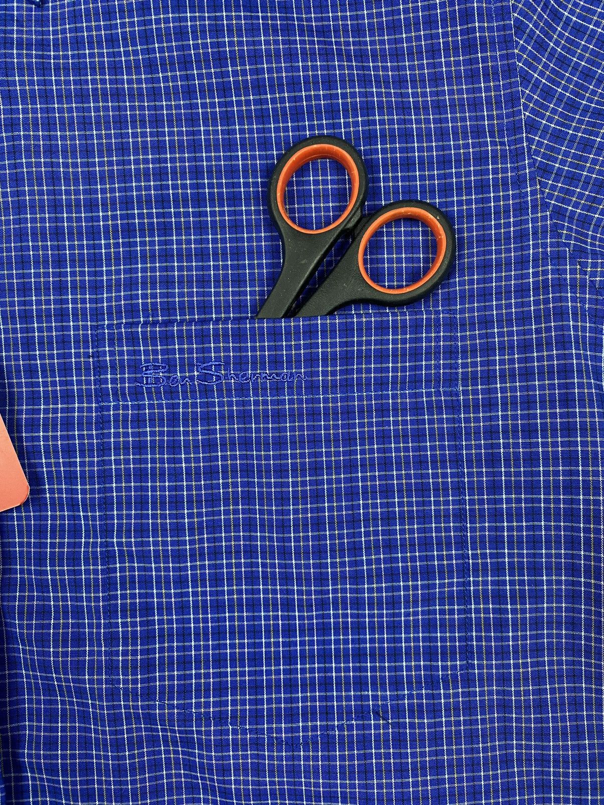 Ben Sherman × Designer NEW Ben Sherman Checked Designer Button Up Shirt Size US M / EU 48-50 / 2 - 8 Thumbnail
