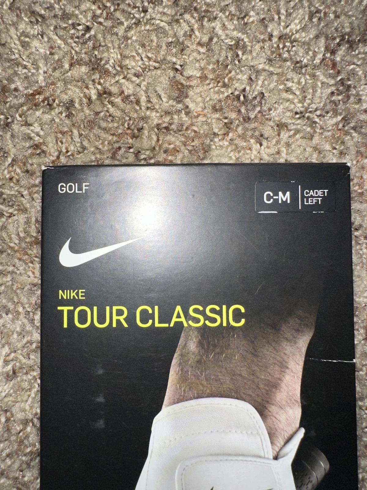 Nike Nike Tour Classic Men’s Regular White Left Golf Glove New Size ONE SIZE - 2 Thumbnail