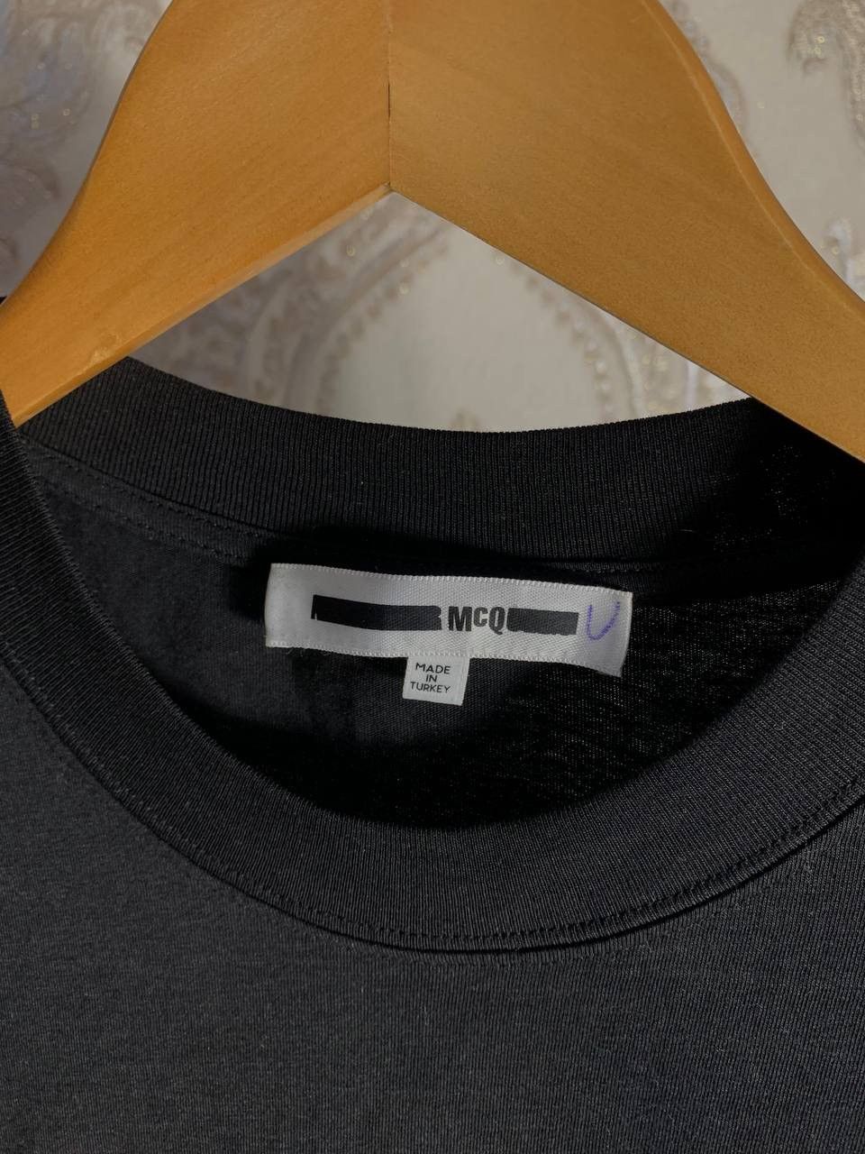 Alexander McQueen × Vintage ALEXANDER MCQUEEN T-SHIRT BIG LOGO ITALIAN DESIGNER LUXURY Size US XS / EU 42 / 0 - 5 Thumbnail