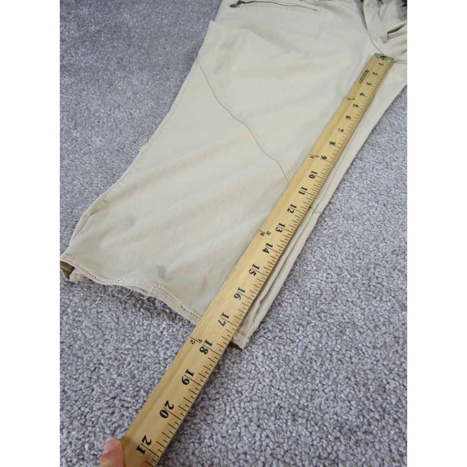 Vintage Columbia Pants Womens 8 Short Beige Nylon Carpi Hiking Size 30" / US 8 / IT 44 - 7 Thumbnail