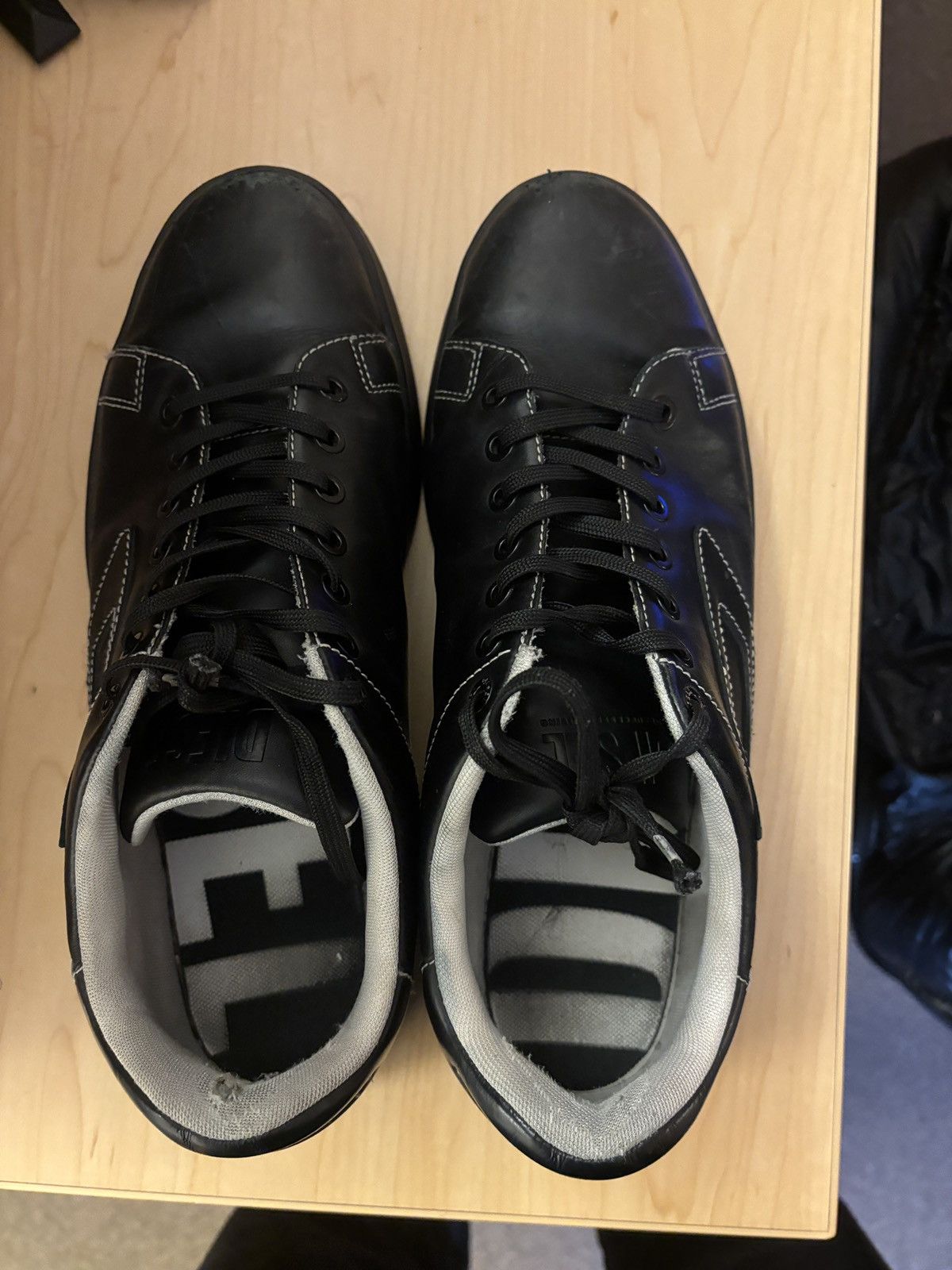 Diesel S-Athene Low Top Leather Sneakers Size US 11 / EU 44 - 2 Thumbnail