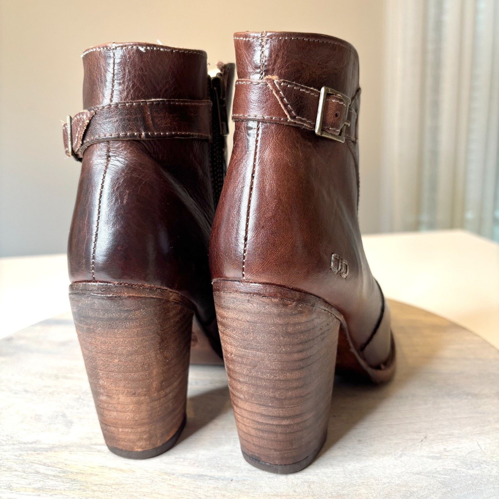 Bed Stu Bed Stu Isla Cobbler Leather Ankle Boots Women’s 8.5 Rustic Size US 8.5 / IT 38.5 - 7 Thumbnail