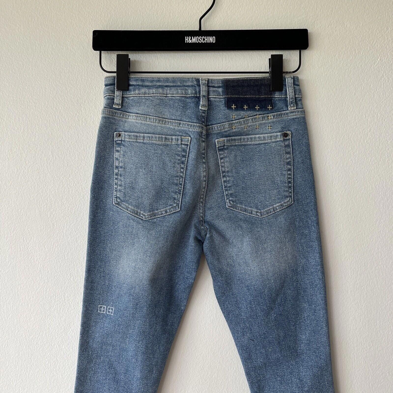 Ksubi new Ksubi womens denim small s 26 8 skinny light blue jeans Size 26" / US 2 / IT 38 - 4 Thumbnail