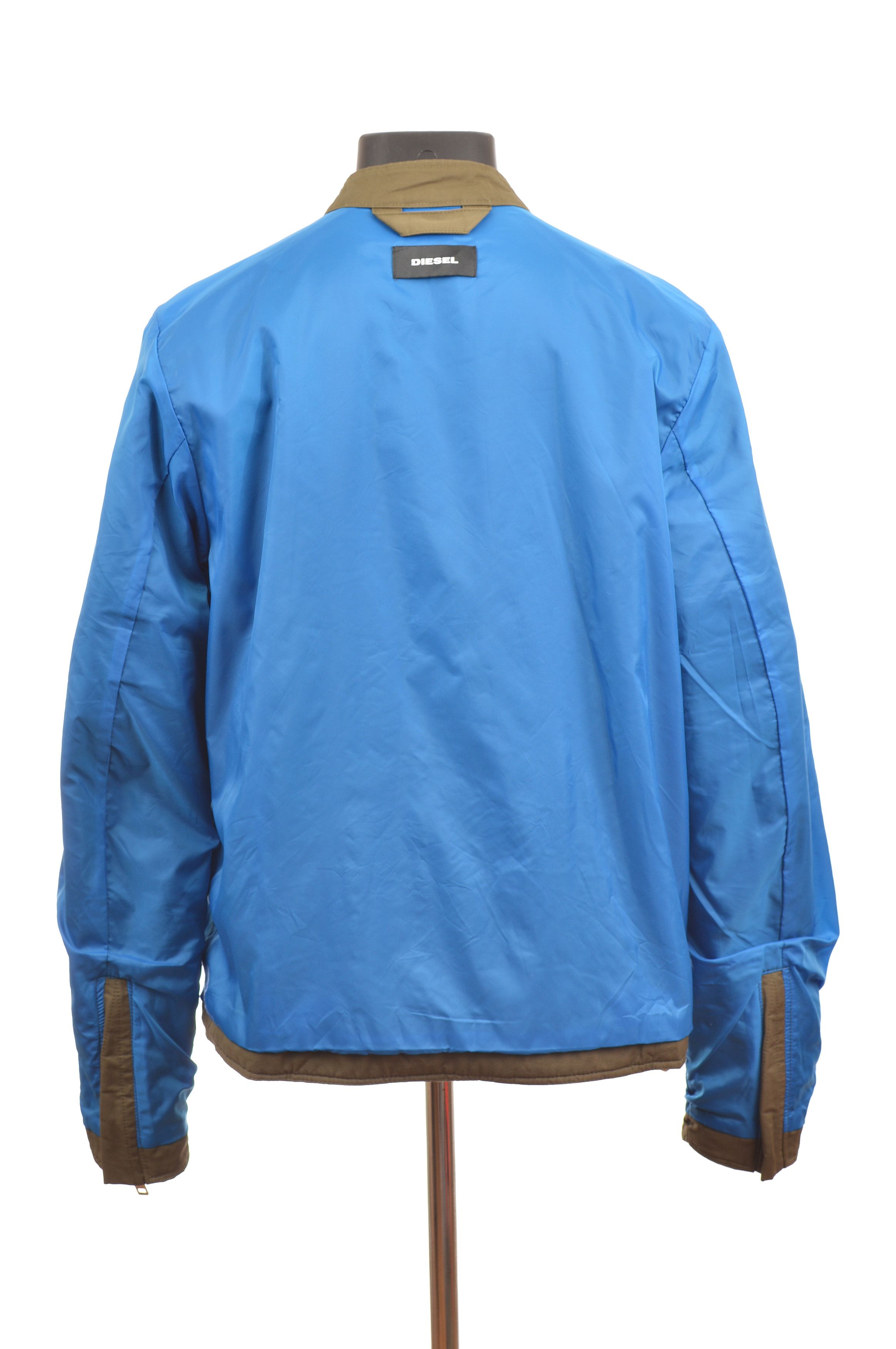 Diesel Diesel J-Glory Green Full-Zip Biker Jacket Size US L / EU 52-54 / 3 - 6 Thumbnail