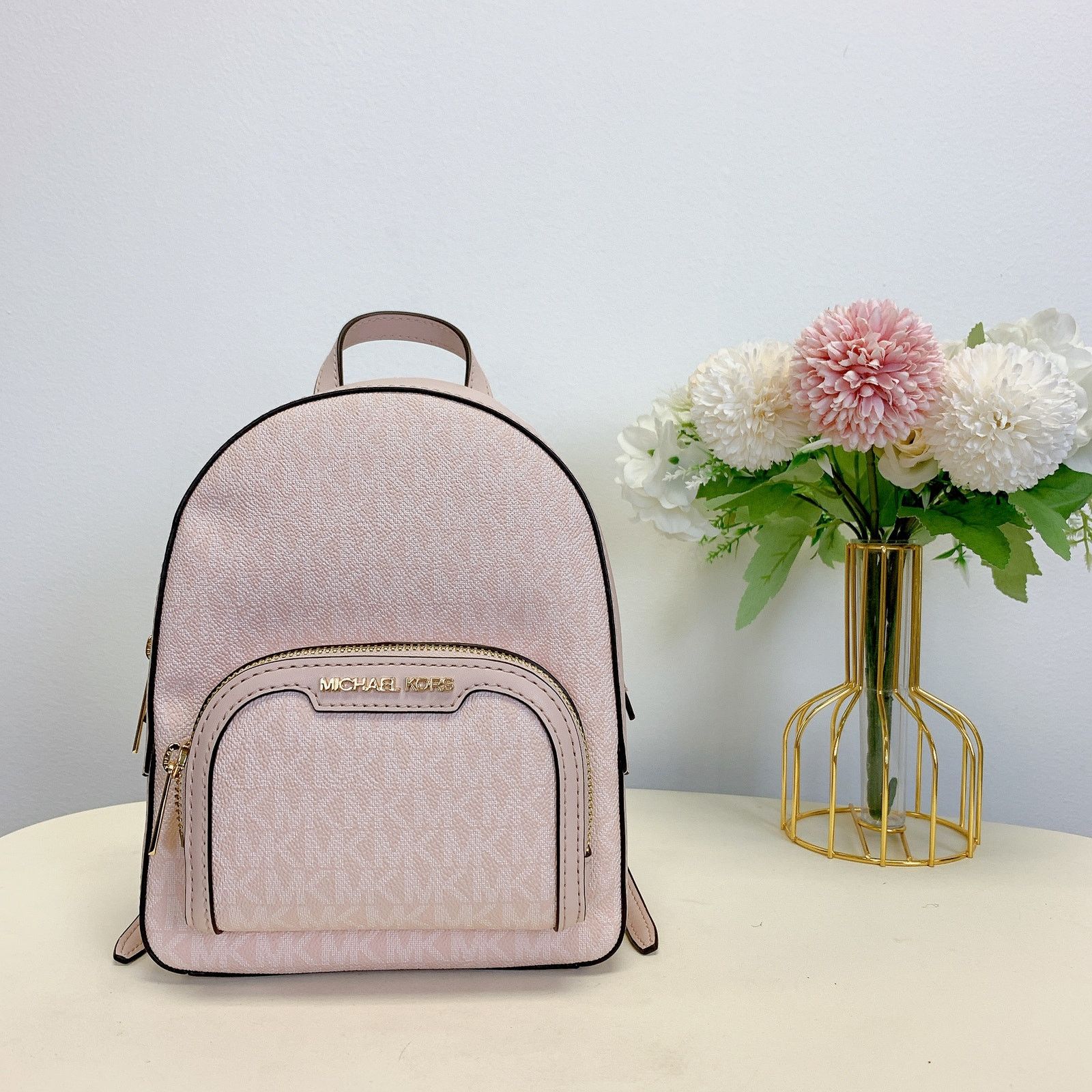 Michael Kors Michael Kors 35S3G8TB0V Jaycee Mini Pebbled Leather Backpack Size ONE SIZE - 3 Thumbnail