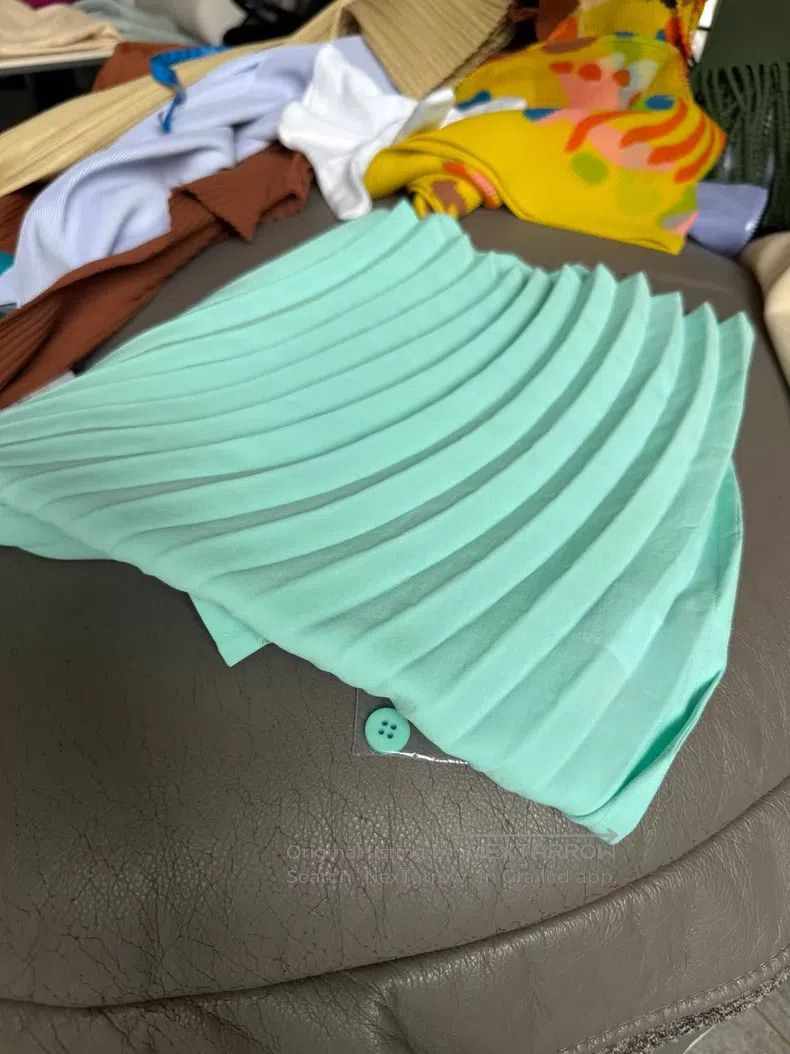 Issey Miyake Issey Miyake Annual Ring Water Ripple Top Mint Green Size M / US 6-8 / IT 42-44 - 9 Thumbnail
