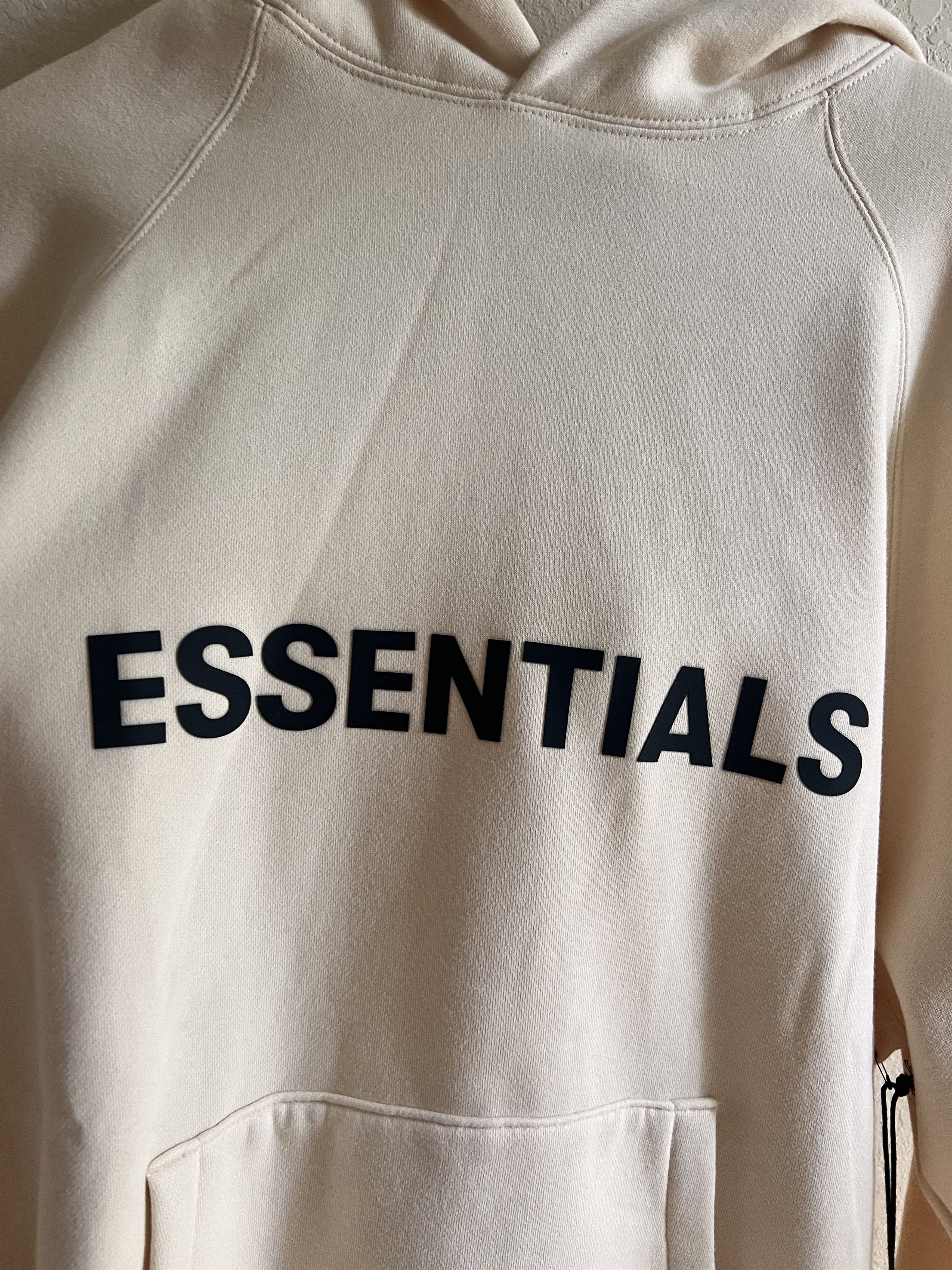 Fear of God FEAR OF GOD ESSENTIALS Men's Hoodie CREAM Small Size US S / EU 44-46 / 1 - 6 Thumbnail