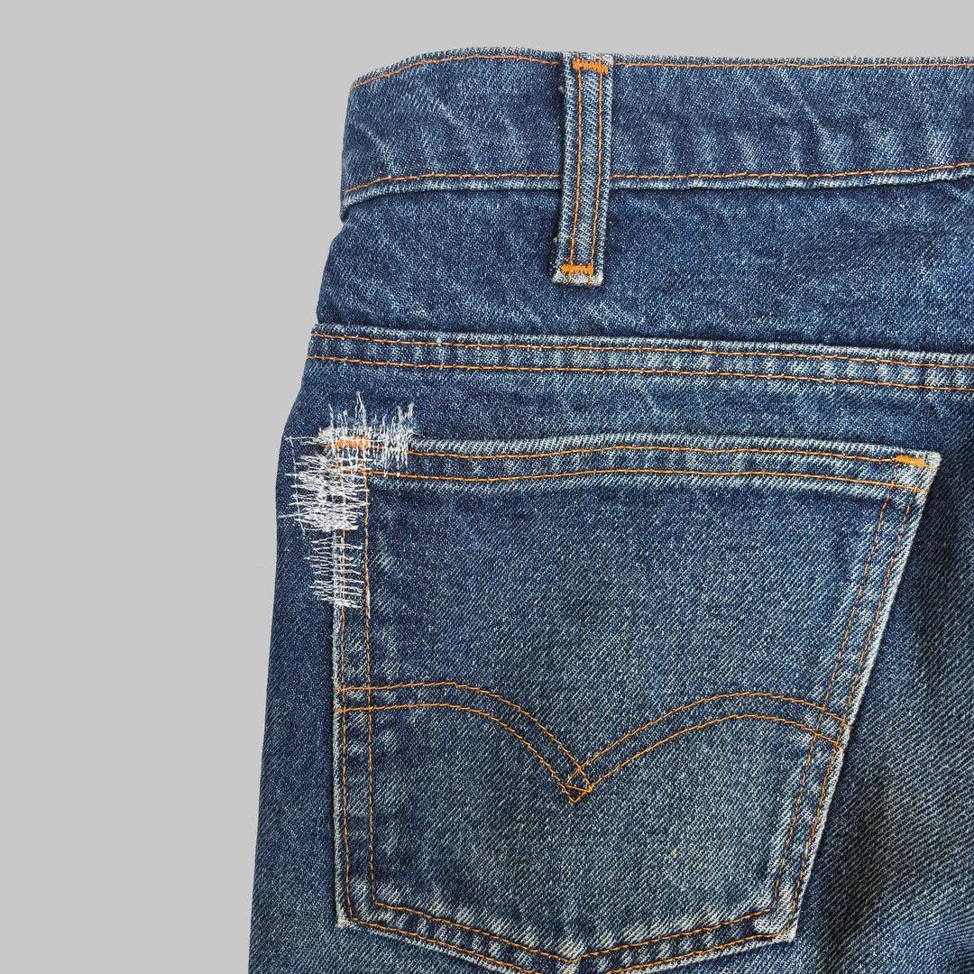 Levi's × Vintage Levi’s 517 1980 80s Vintage Orange Tab W32 Denim Jeans Size US 32 / EU 48 - 7 Thumbnail