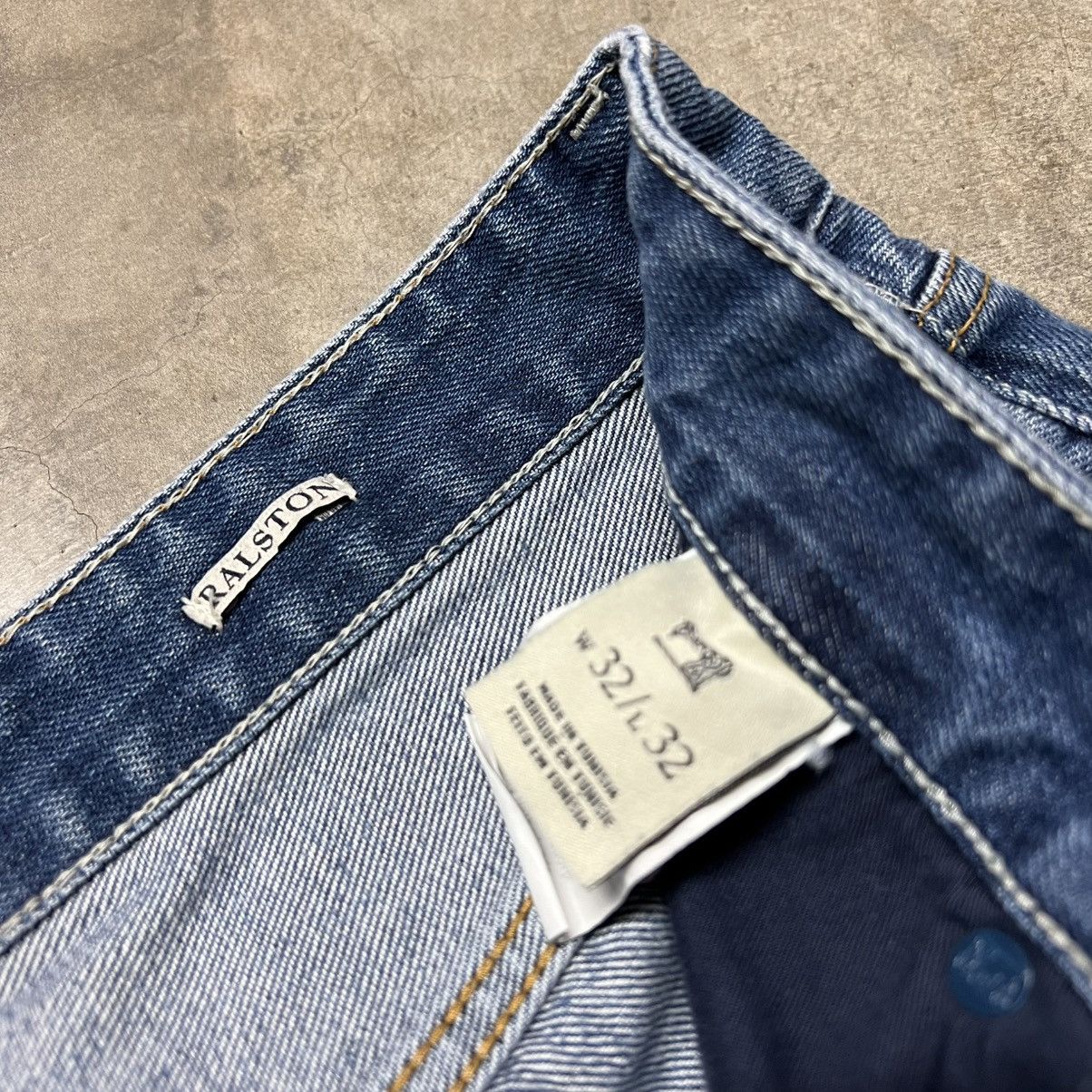 Express × Lucky Brand × Scotch & Soda Scotch & Soda Amsterdams Blauw “Ralston” Denim Jeans Size US 32 / EU 48 - 12 Thumbnail