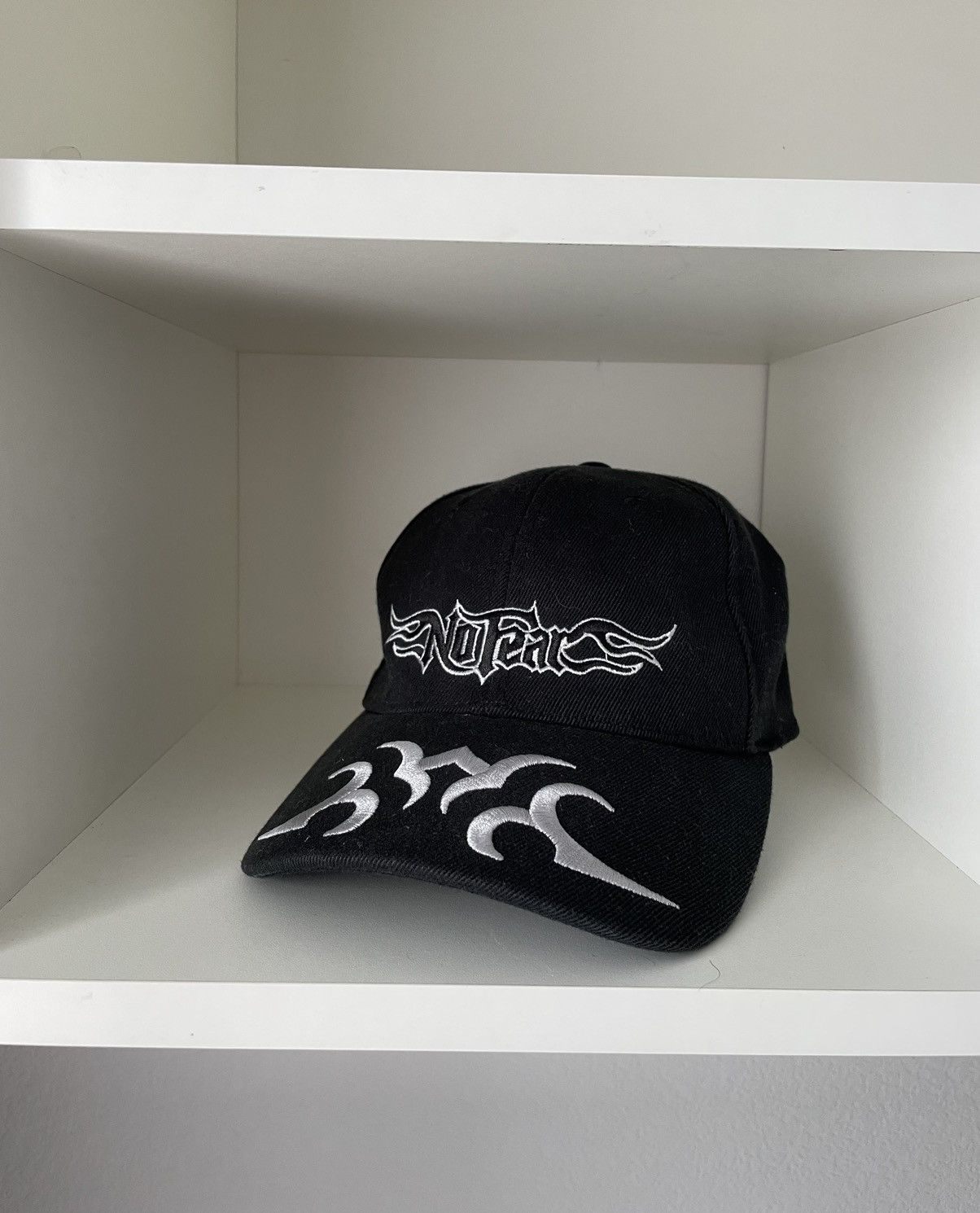 No Fear × Vintage Vintage Y2K No Fear Hat Cap Skateboard Size 30 - 1 Thumbnail
