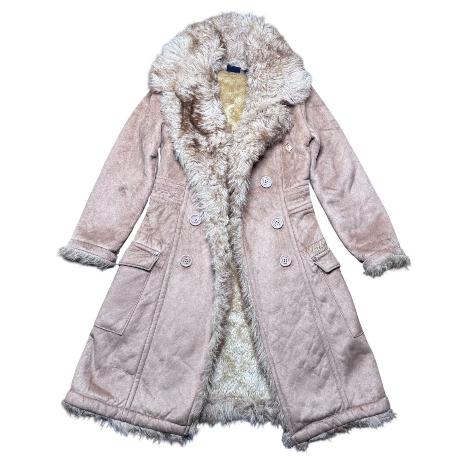 Other Vintage 90’s Baby Phat Girls Small Coat Faux Suede Size XXS / US 00 / IT 34 - 2 Thumbnail