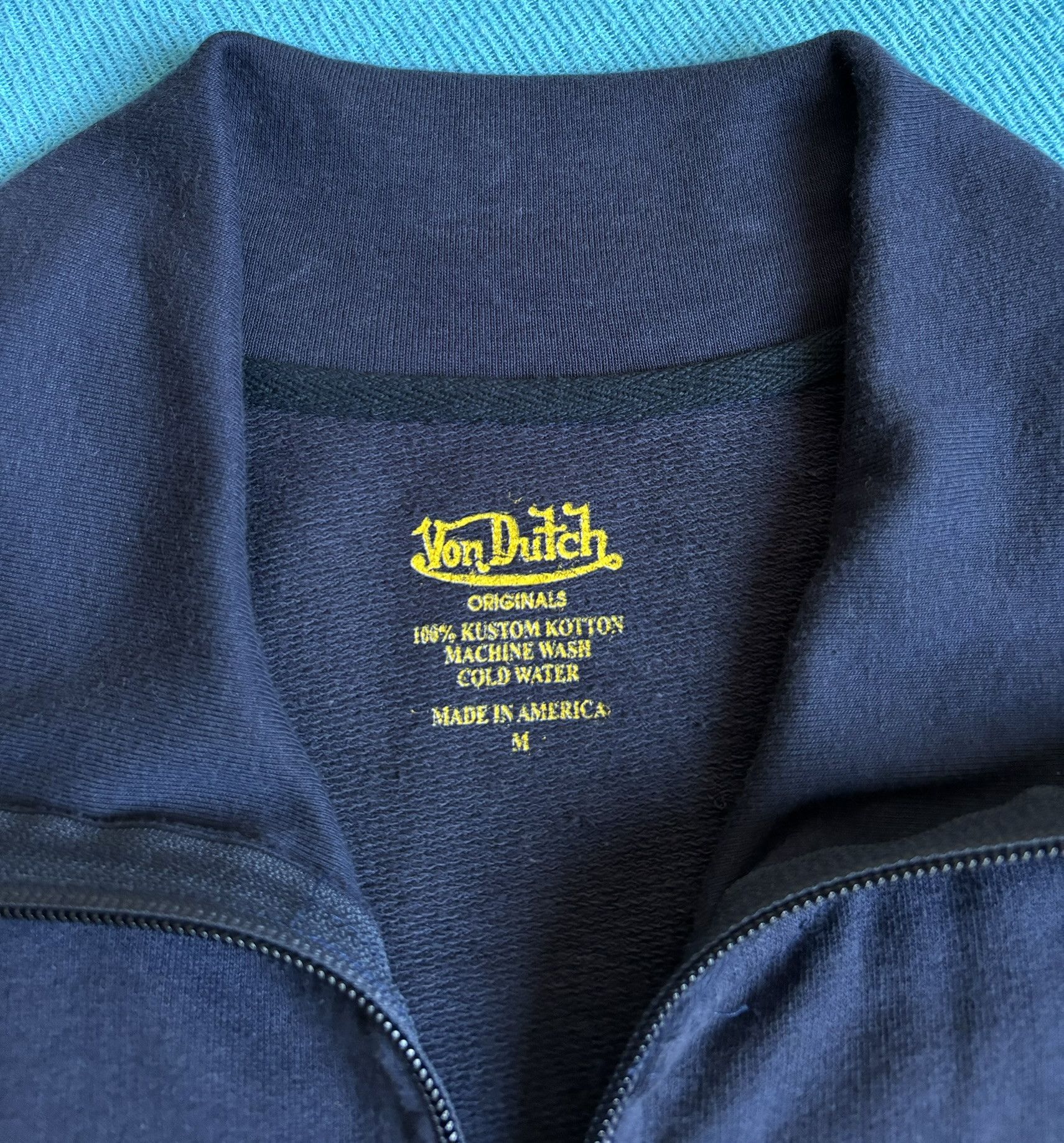 Japanese Brand Von Dutch zipper sweatshirt size M Size US M / EU 48-50 / 2 - 13 Thumbnail