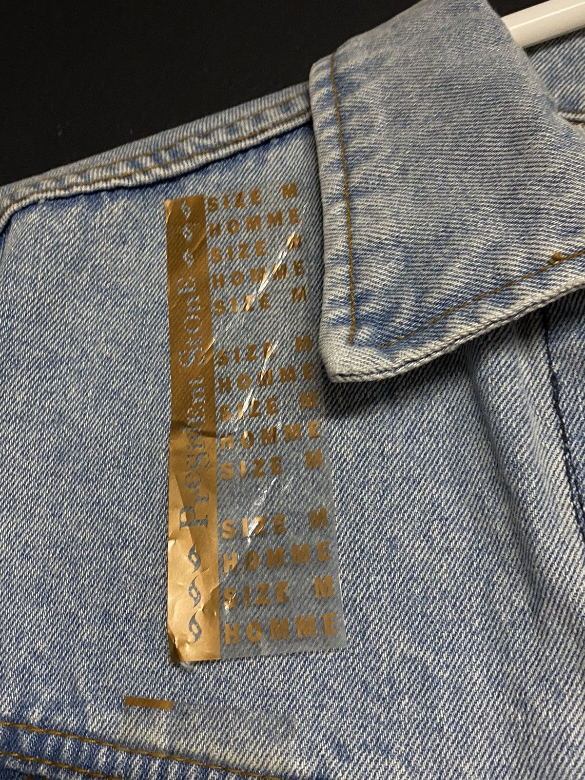 Vintage Men's Y2K Light Wash Denim Jacket Size US M / EU 48-50 / 2 - 6 Thumbnail
