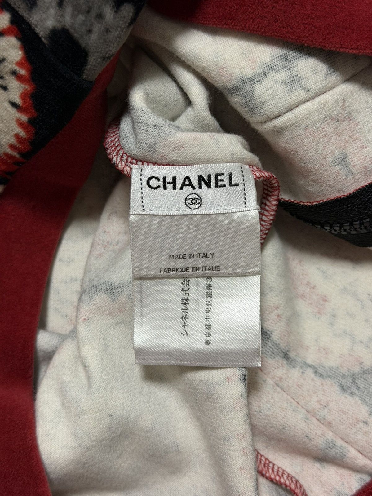 Chanel CHANEL Sport S/S 2009 Patchwork Print Velour Zip-Up Jacket Size XS / US 0-2 / IT 36-38 - 8 Thumbnail