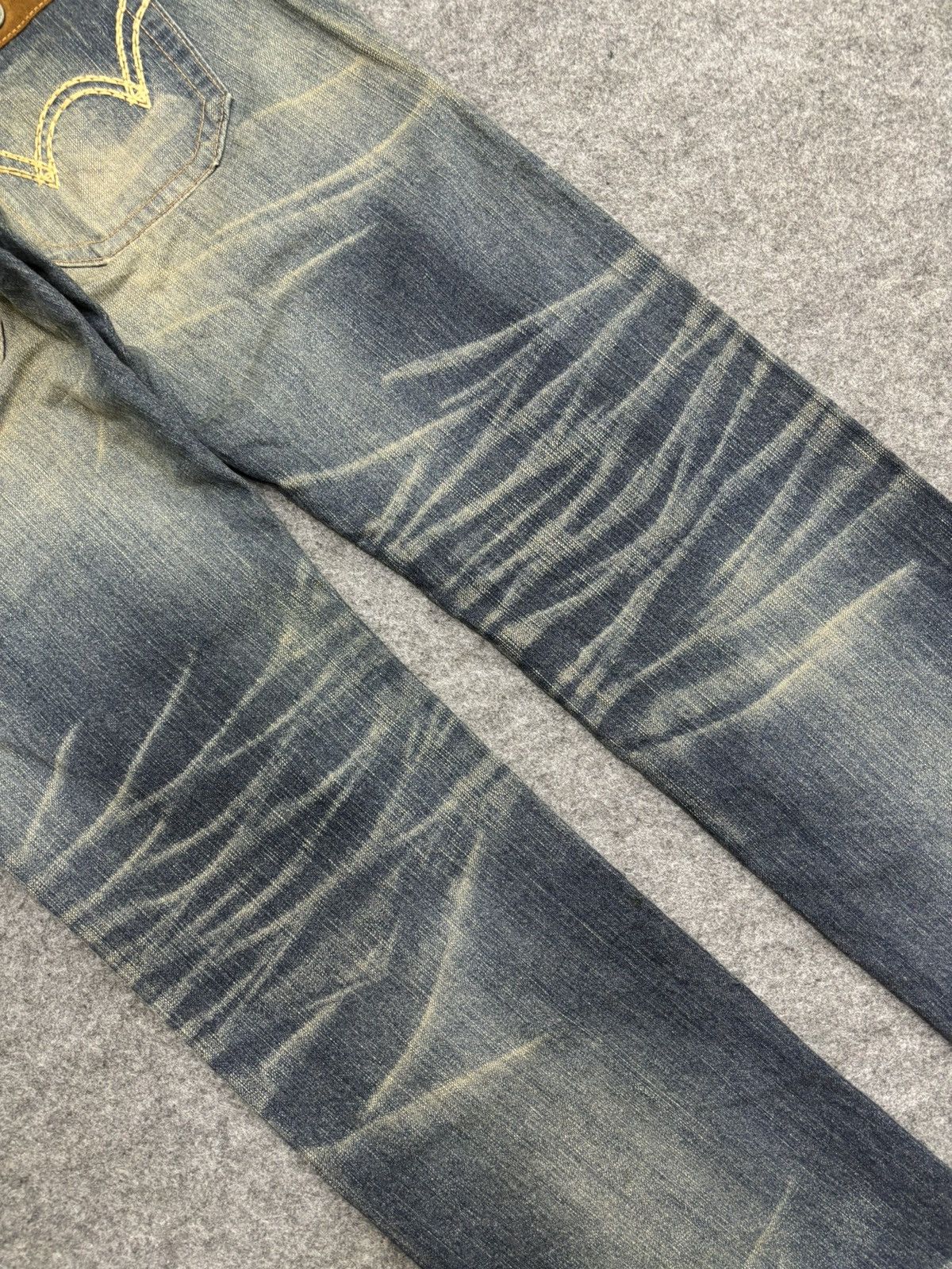 Edwin 💥Bush Denim💥Sick 90s Style Rust Wash Edwin Bush Denim F520 Size US 31 - 20 Thumbnail
