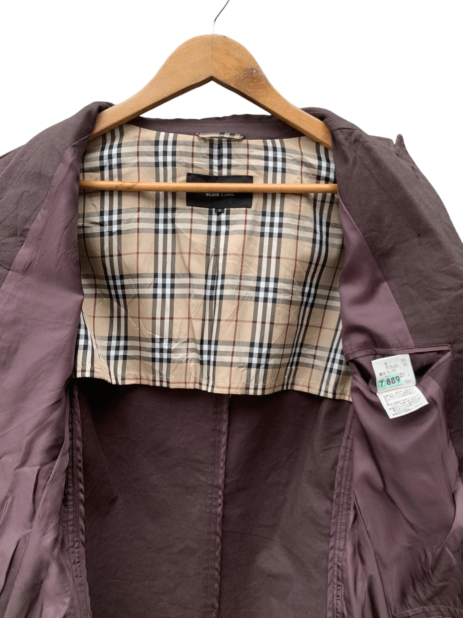 Burberry × Vintage Vintage Burberry Black Label Luxury Jacket Size US M / EU 48-50 / 2 - 10 Thumbnail