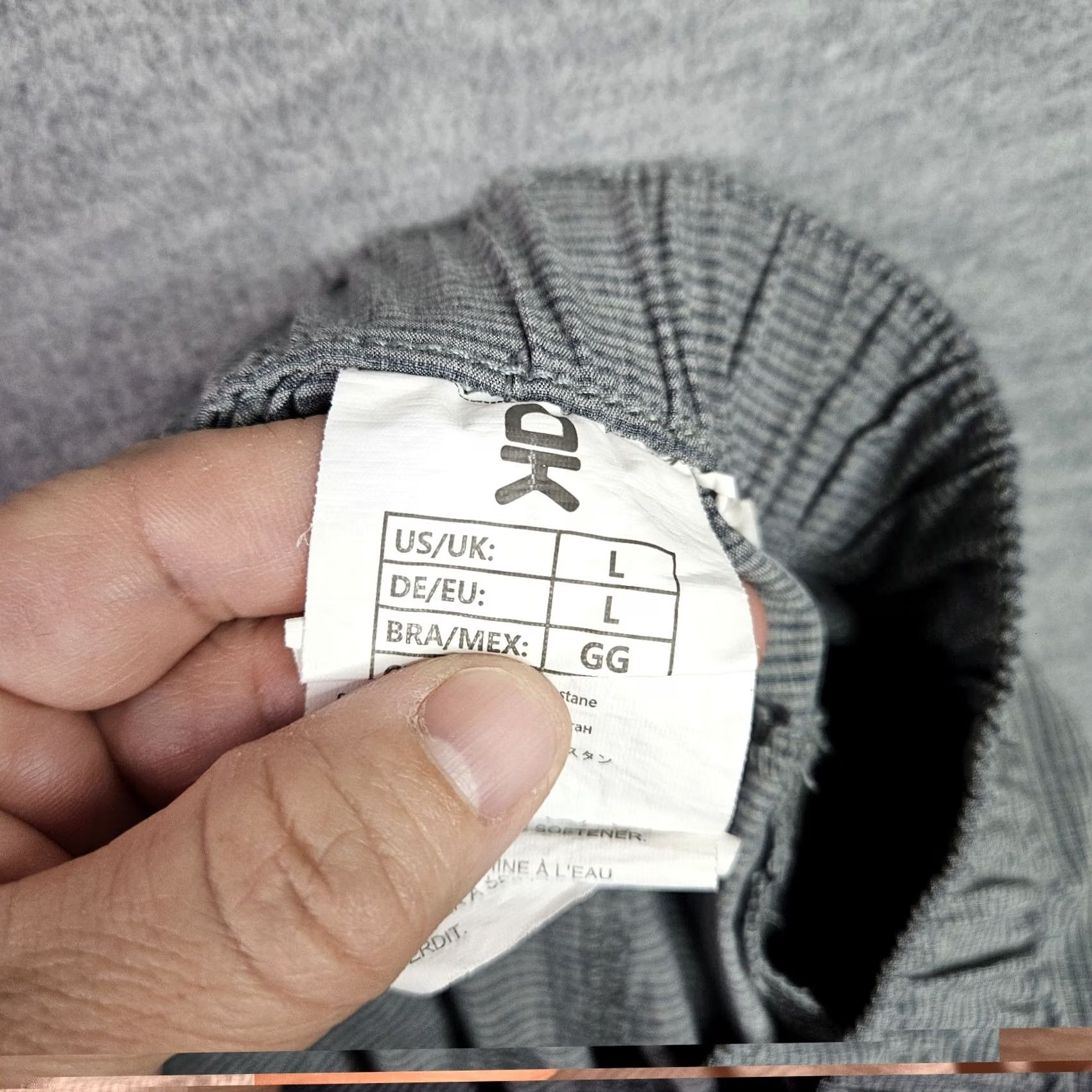 Vintage Little Donkey Andy Men's Short Grey Light Weight Stretch Size L Size US 33 - 5 Thumbnail