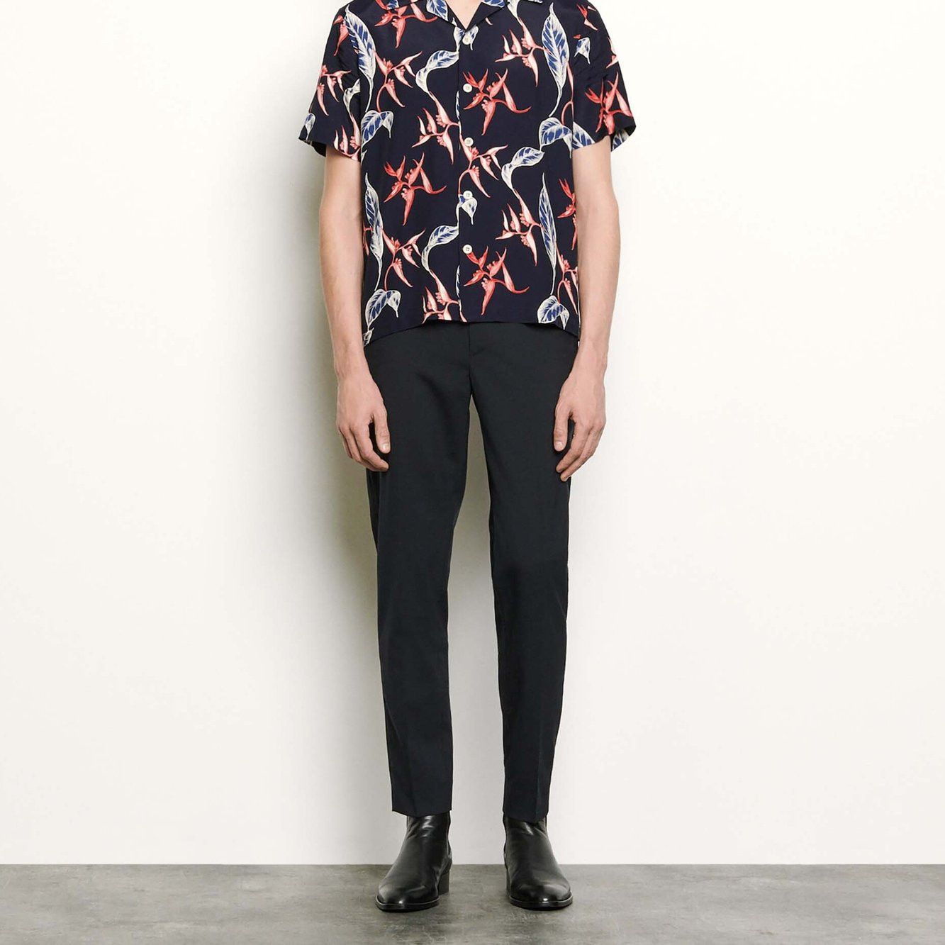 Sandro FREE SHIPPING!! - Hawaii Aloha Shirt Size US M / EU 48-50 / 2 - 6 Thumbnail
