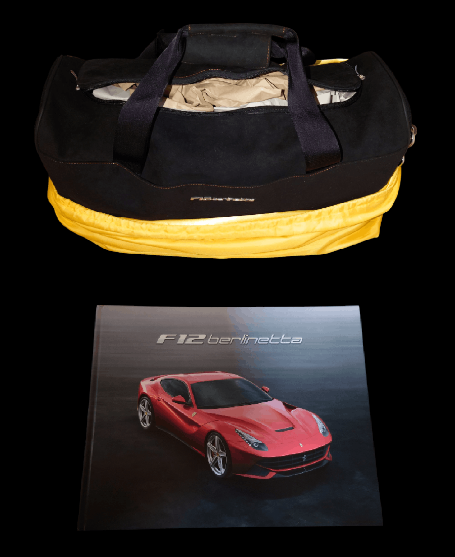 Ferrari Ferrari F12 berlinetta Boston bag very rare suede schedoni Size ONE SIZE - 1 Thumbnail
