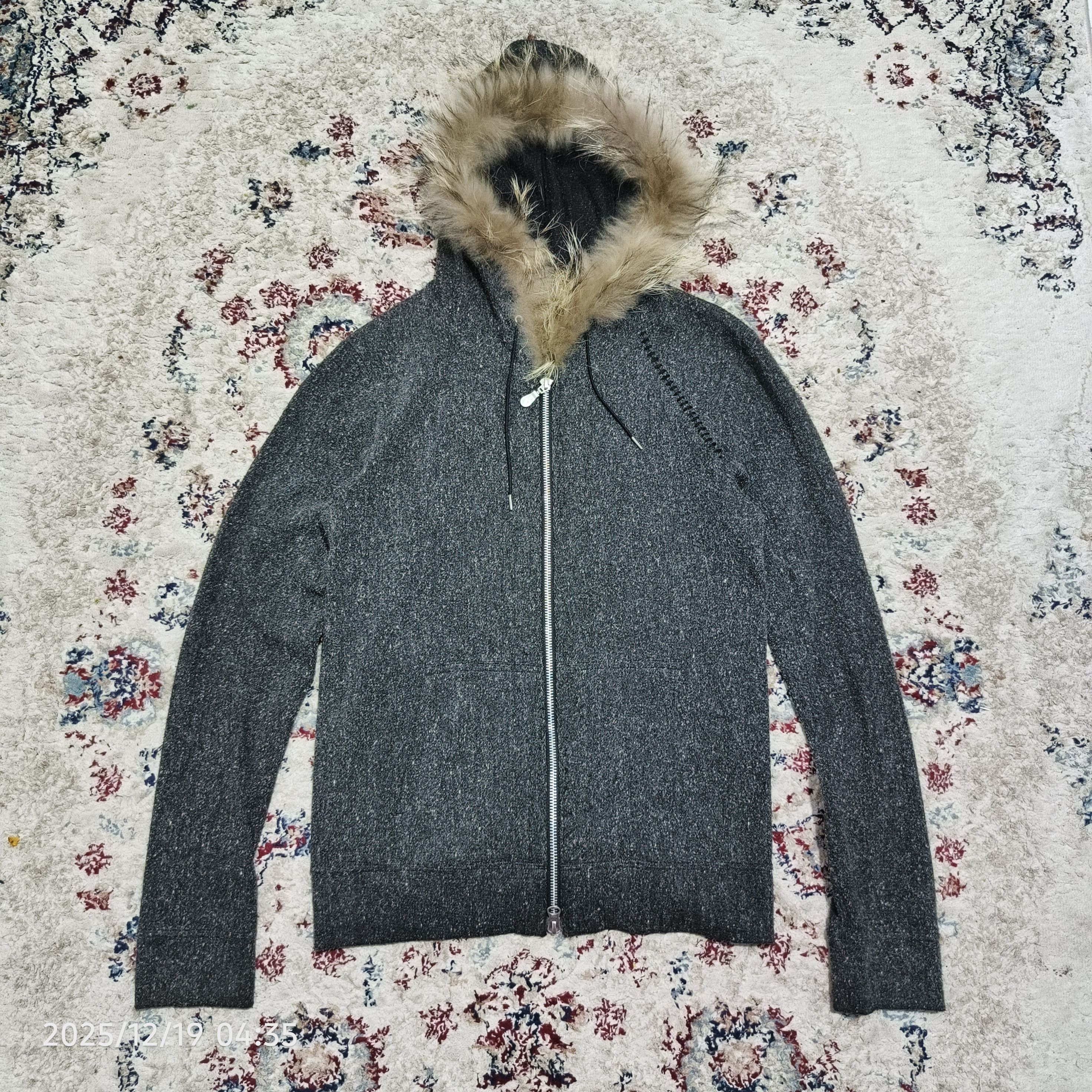 Tornado Mart Tornado Mart Fur hooded Jacket Japan LGB Style Hoodie Size US S / EU 44-46 / 1 - 1 Thumbnail