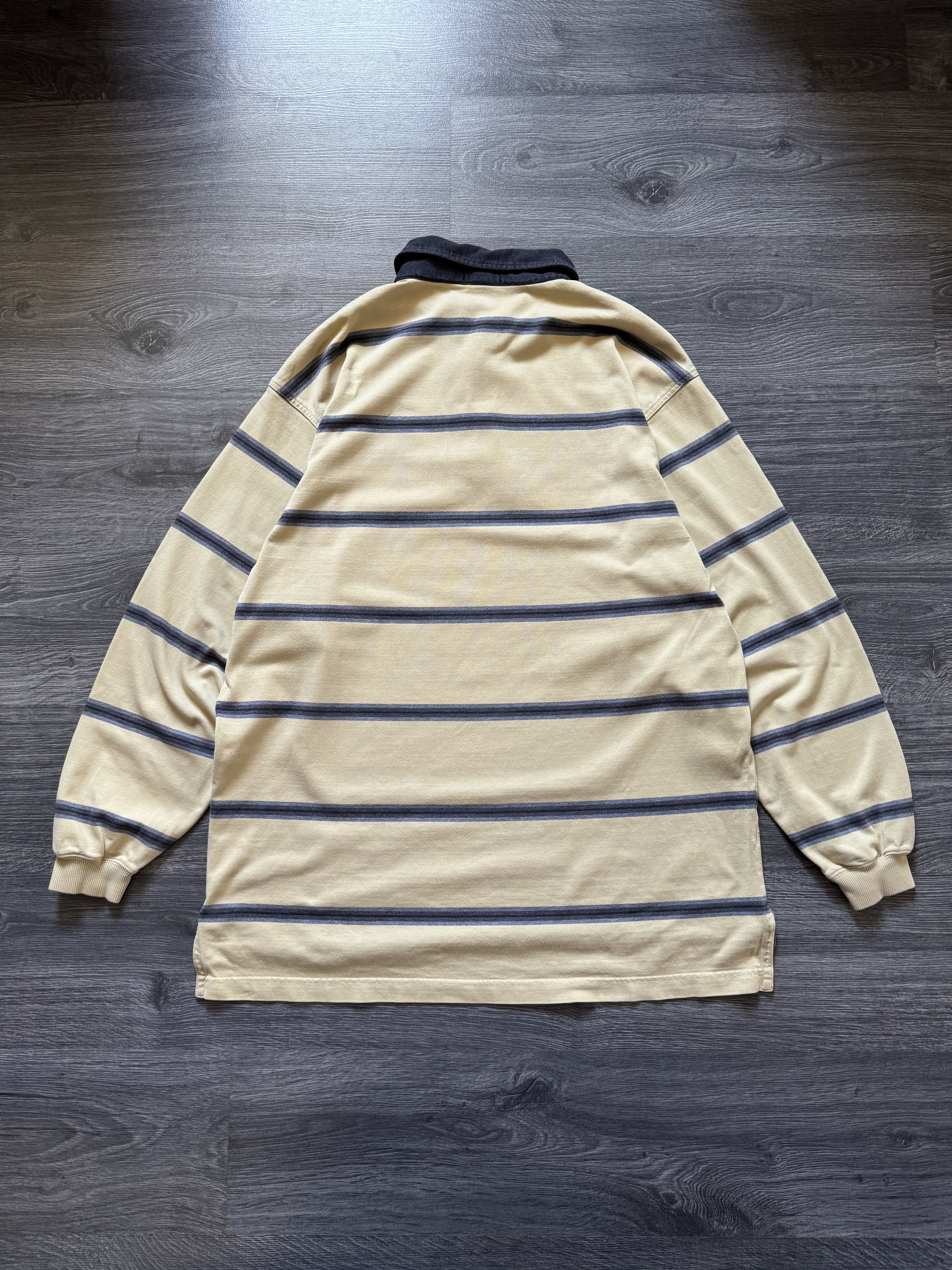Gant Vintage Gant Logo Striped Preppy Rugby Polo Shirt Size US XXL / EU 58 / 5 - 3 Thumbnail