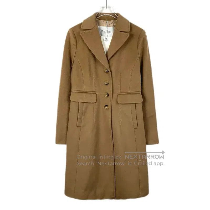Max Mara MaxMara Camel Wool Ladies Coat . Size M / US 6-8 / IT 42-44 - 1 Thumbnail