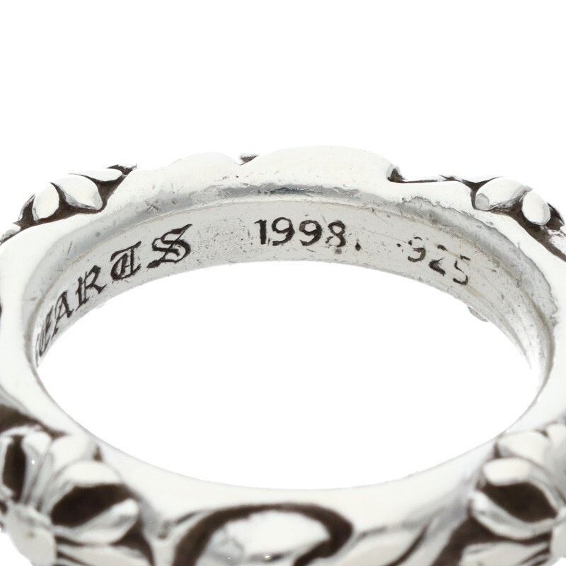Chrome Hearts Chrome Hearts SBT Band Silver Ring SS07 Size ONE SIZE - 4 Thumbnail