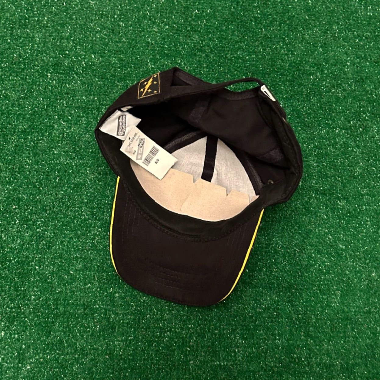 Vintage VINTAGE Harry Potter Hat Cap 2000 Movie Warner Bros Baseball Cap Adjustable One Size Men Black NWT Lightning Bolt Mens Size ONE SIZE - 3 Thumbnail