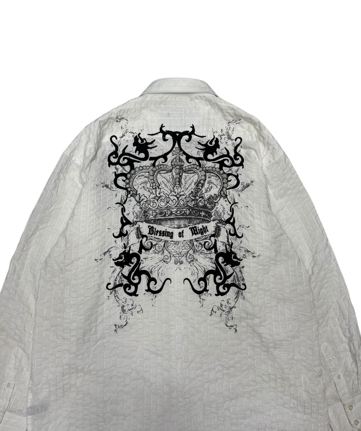 Hysteric Glamour 🔥PREMIUM CULTURE TRIBAL CROWN OVERSIZED BUTTON SHIRT Size US XXL / EU 58 / 5 - 6 Thumbnail