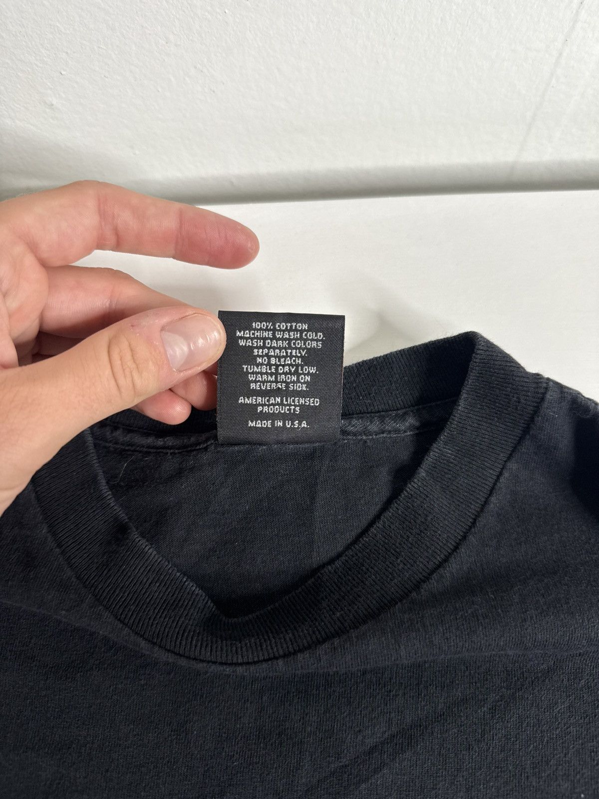 Harley Davidson VINTAGE 1990’s Harley-Davidson Embroidered Tee "Black" (M) Size US M / EU 48-50 / 2 - 7 Thumbnail