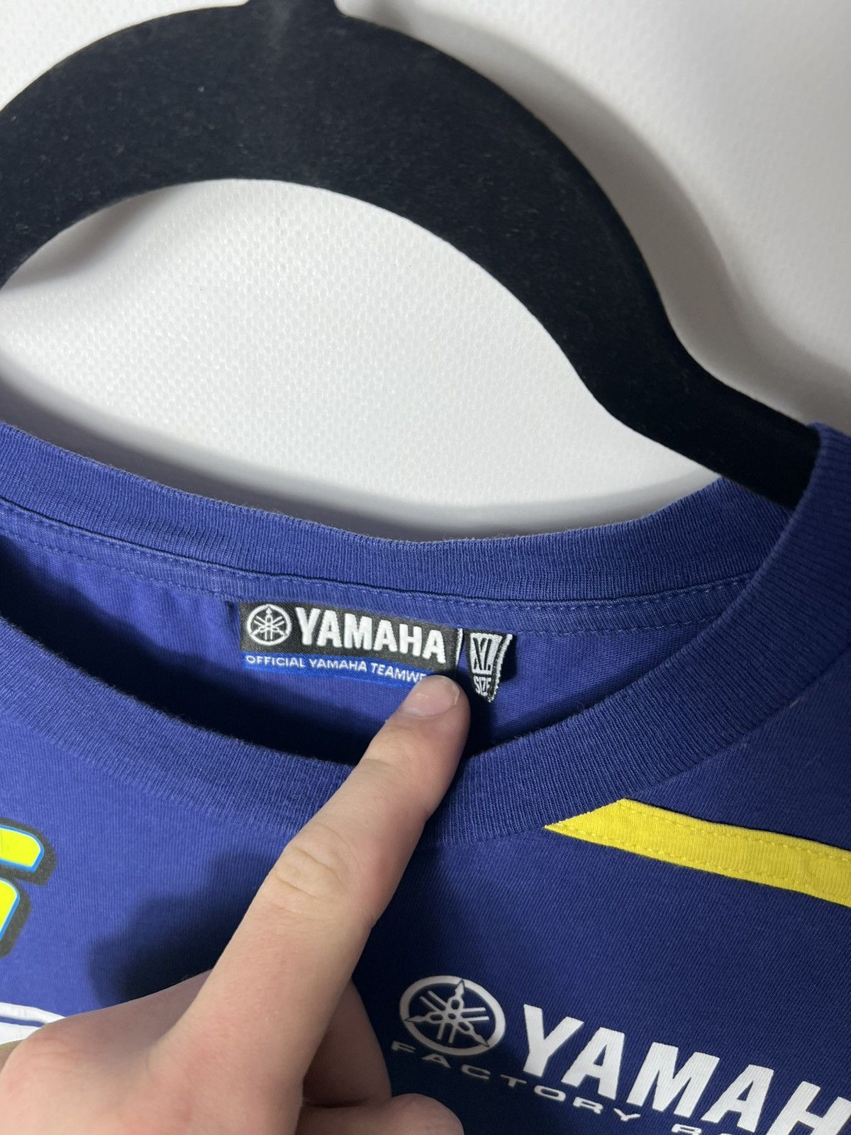 Yamaha Yamaha The Doctor Valentino Rossi 46 Teamware Moto T-Shirt Size US XL / EU 56 / 4 - 9 Thumbnail