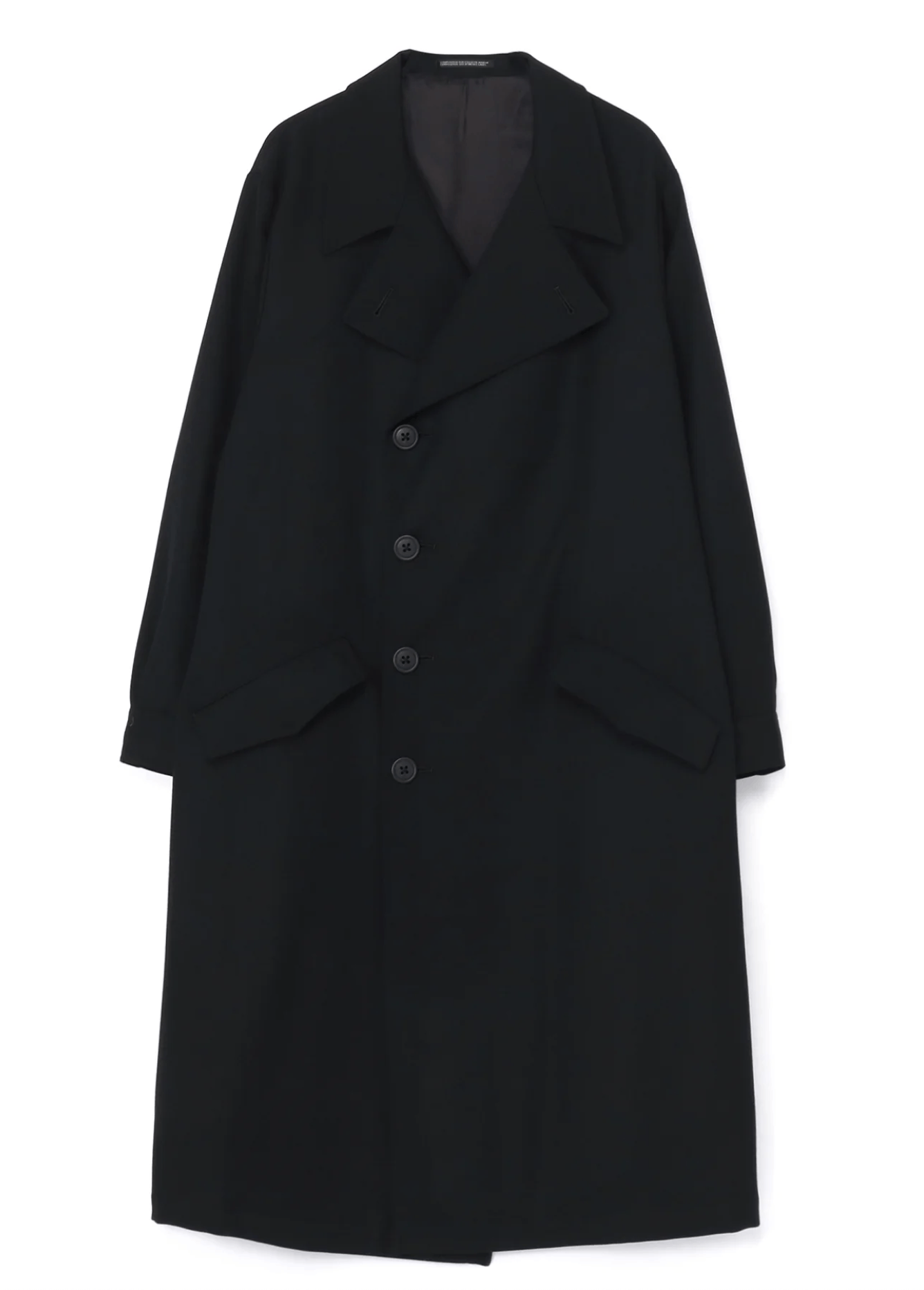 Yohji Yamamoto Yohji Yamamoto Pour Homme - ARMY GABARDINE HEM CUFFS COAT Size US S / EU 44-46 / 1 - 9 Thumbnail