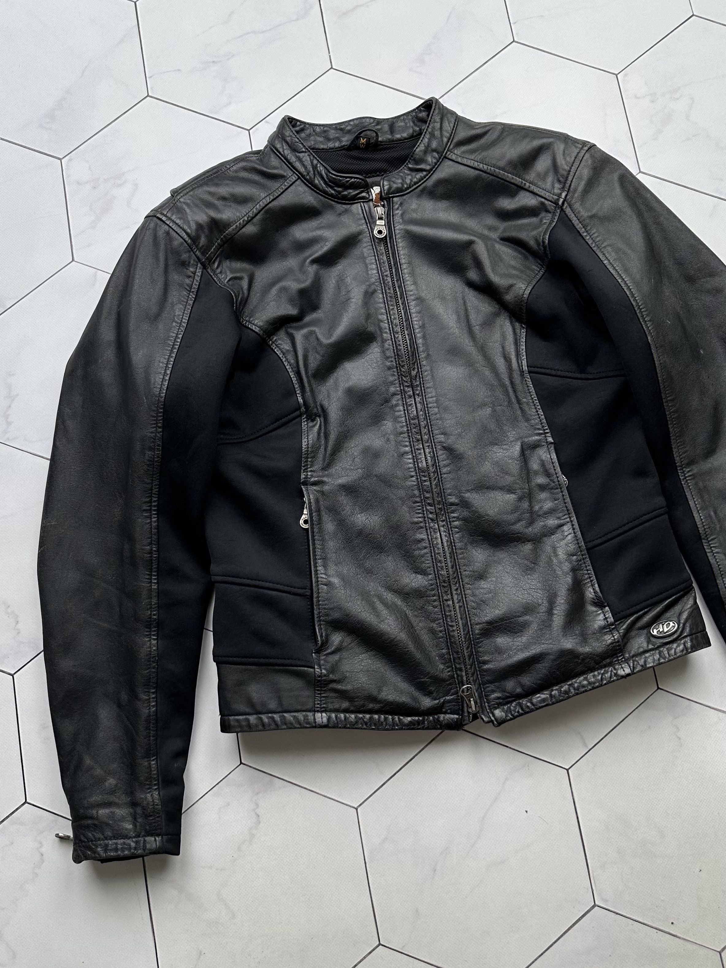 Harley Davidson Harley Davidson Vintage Leather Jacket (B228)E2 Size M / US 6-8 / IT 42-44 - 2 Thumbnail