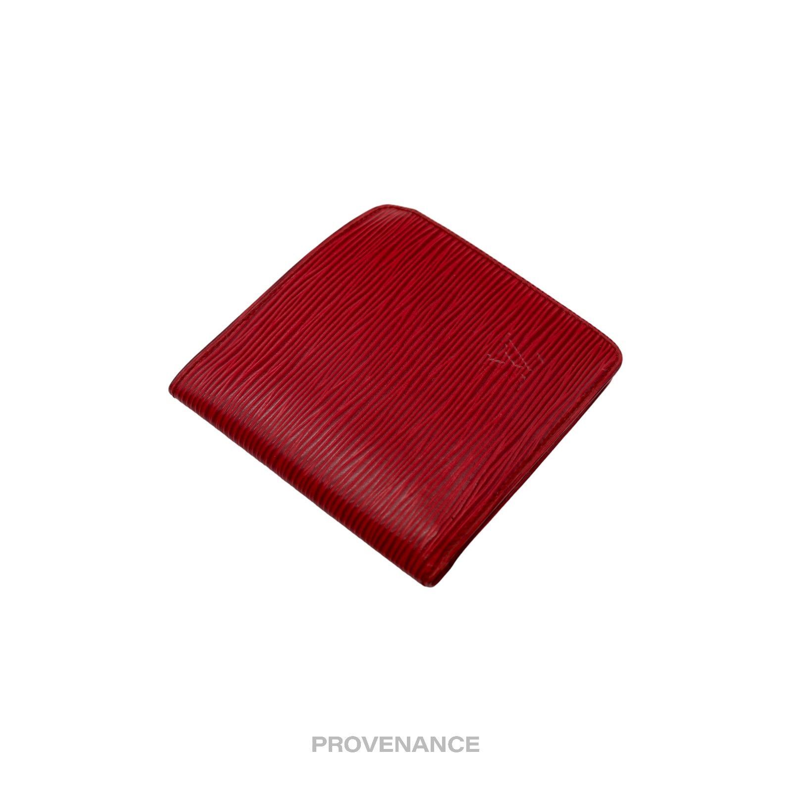 Louis Vuitton 🔴 Louis Vuitton MALLETIER Marco Wallet - Red Epi Leather Size ONE SIZE - 5 Thumbnail