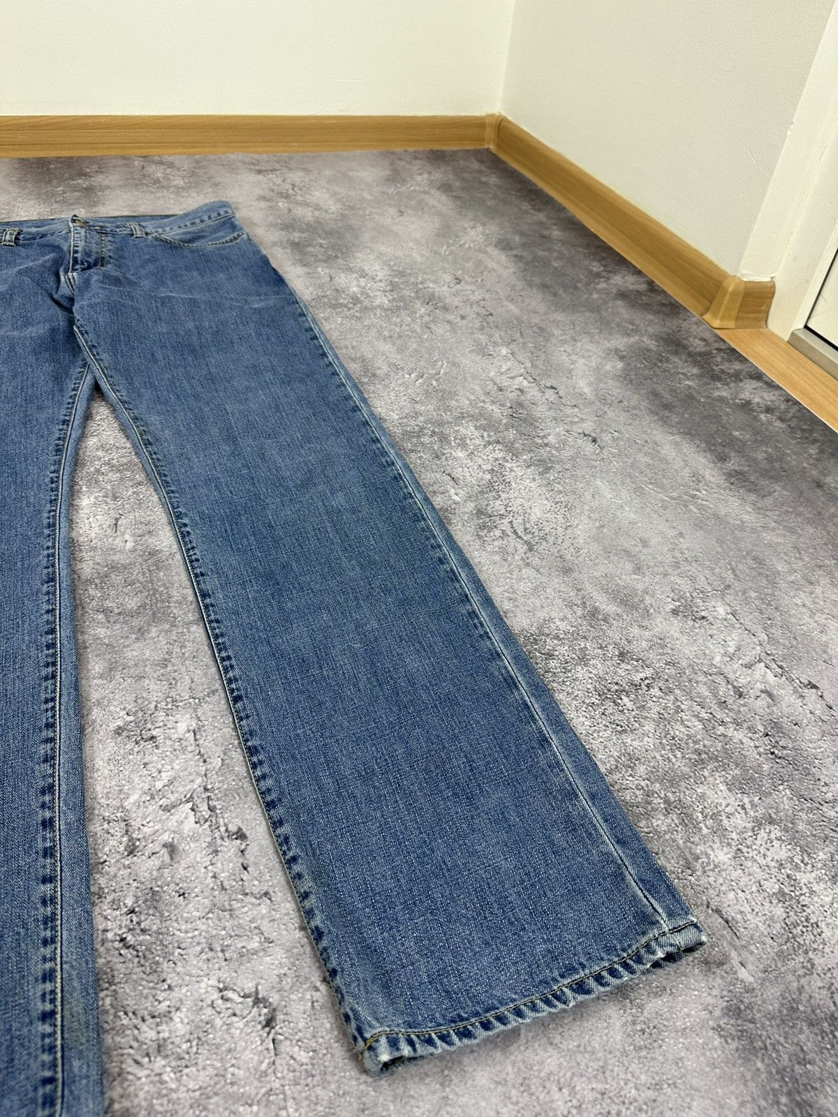 Carhartt Vintage Carhartt Washed Blue Denim Y2K Opium USA Work Jeans Size US 32 / EU 48 - 11 Thumbnail