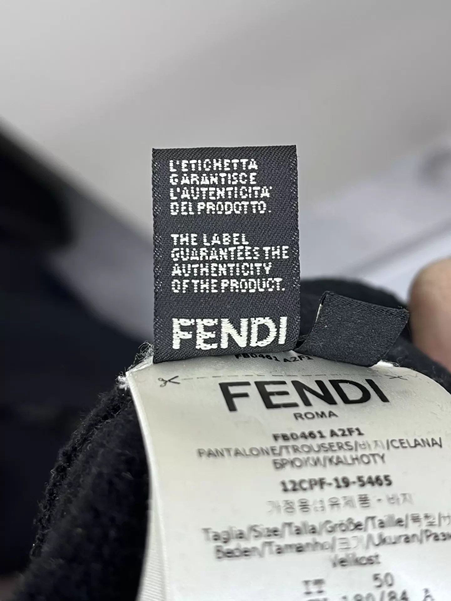 Fendi Fendi FF Logo Pants 50 99 New Size US 34 / EU 50 - 5 Thumbnail
