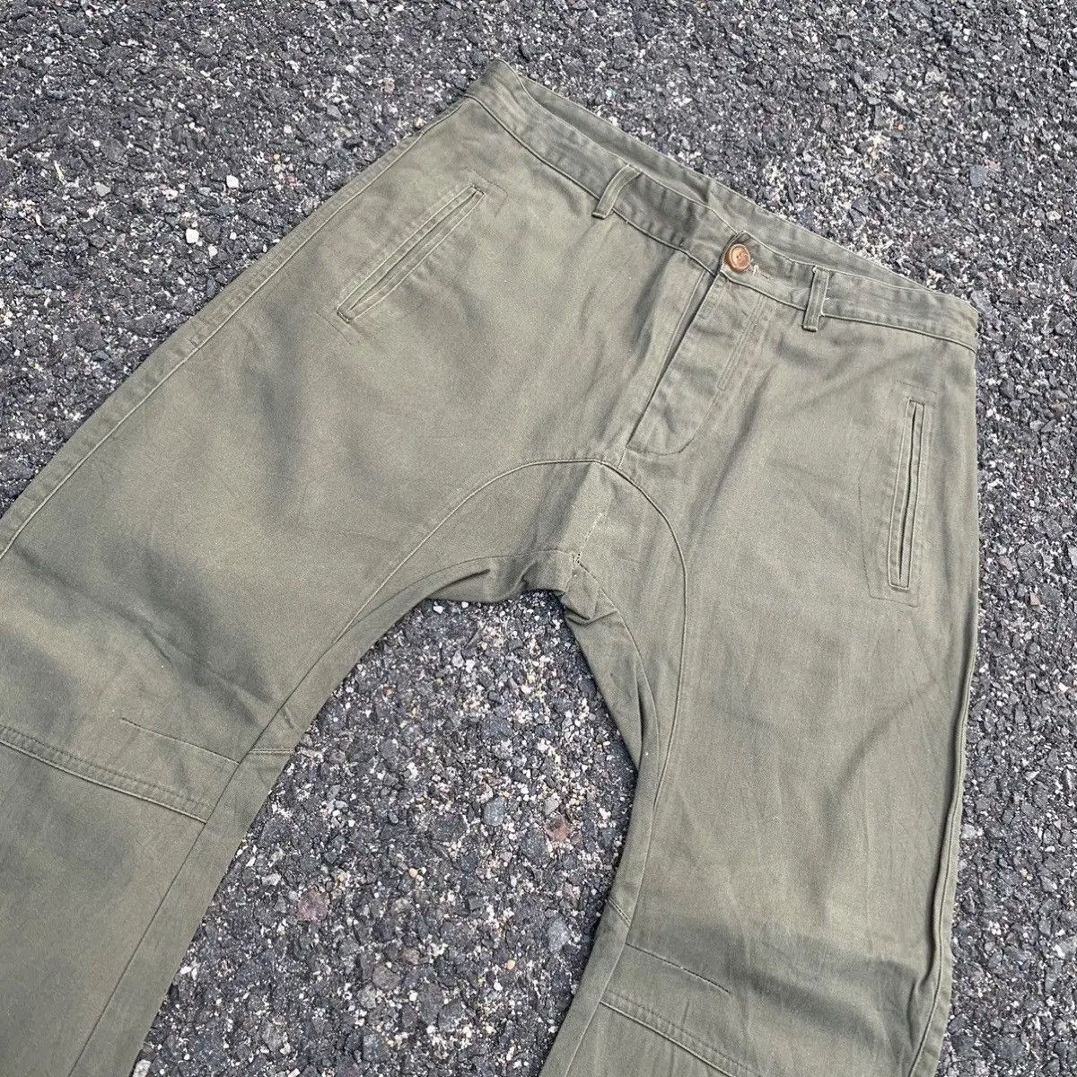 Designer × Vivienne Westwood SICKSS💥 VIVIENNE WESTWOOD MAN DROP CROTCH CURVE BANANA LEGS Size US 32 / EU 48 - 5 Thumbnail